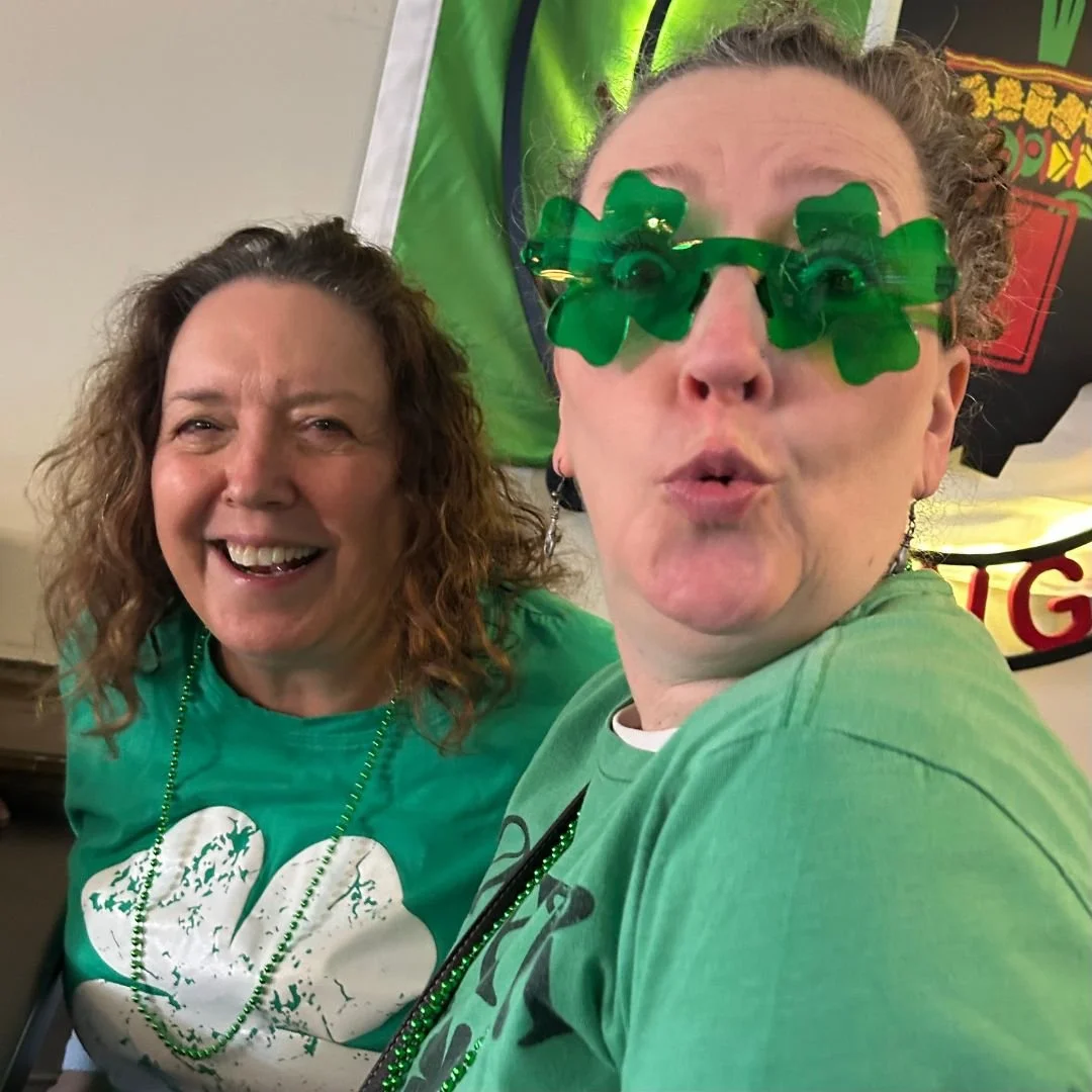 Here's to two remarkable female forces in the culinary industry taking a break to have fun before a speaking engagement. Regina Mehallick who is a five time James Beard semifinalist and Erin Kem, owner of Corridor, Indy's new Mediterranean restaurant