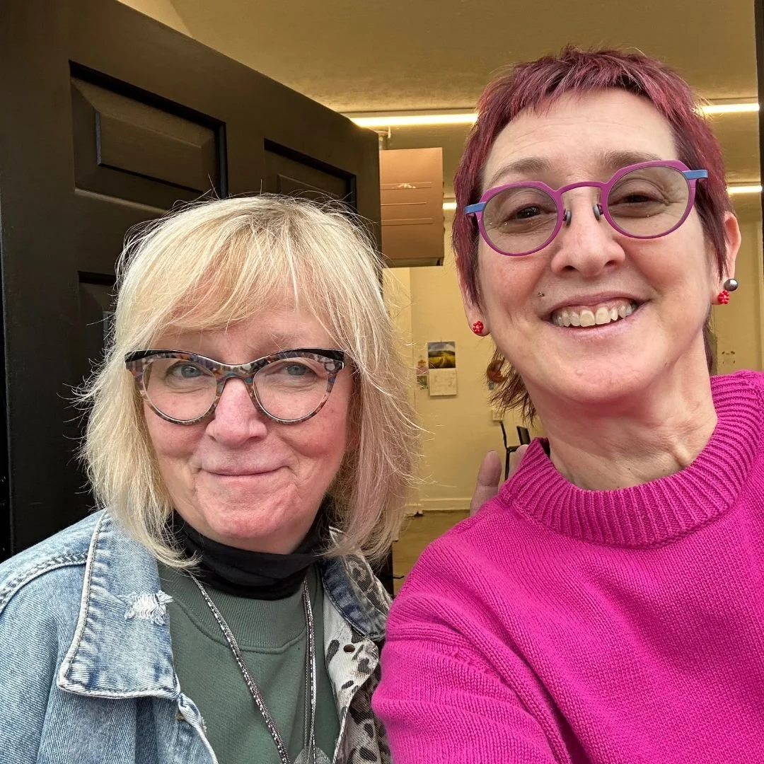 I am blessed to have these wonderful vibrant friends in my life. Reconnecting after many years has been a rich and  rewarding experience. What an amazing chapter in life that is about reconnection and artistic expansion. #samsartoriusart #samsartoriu