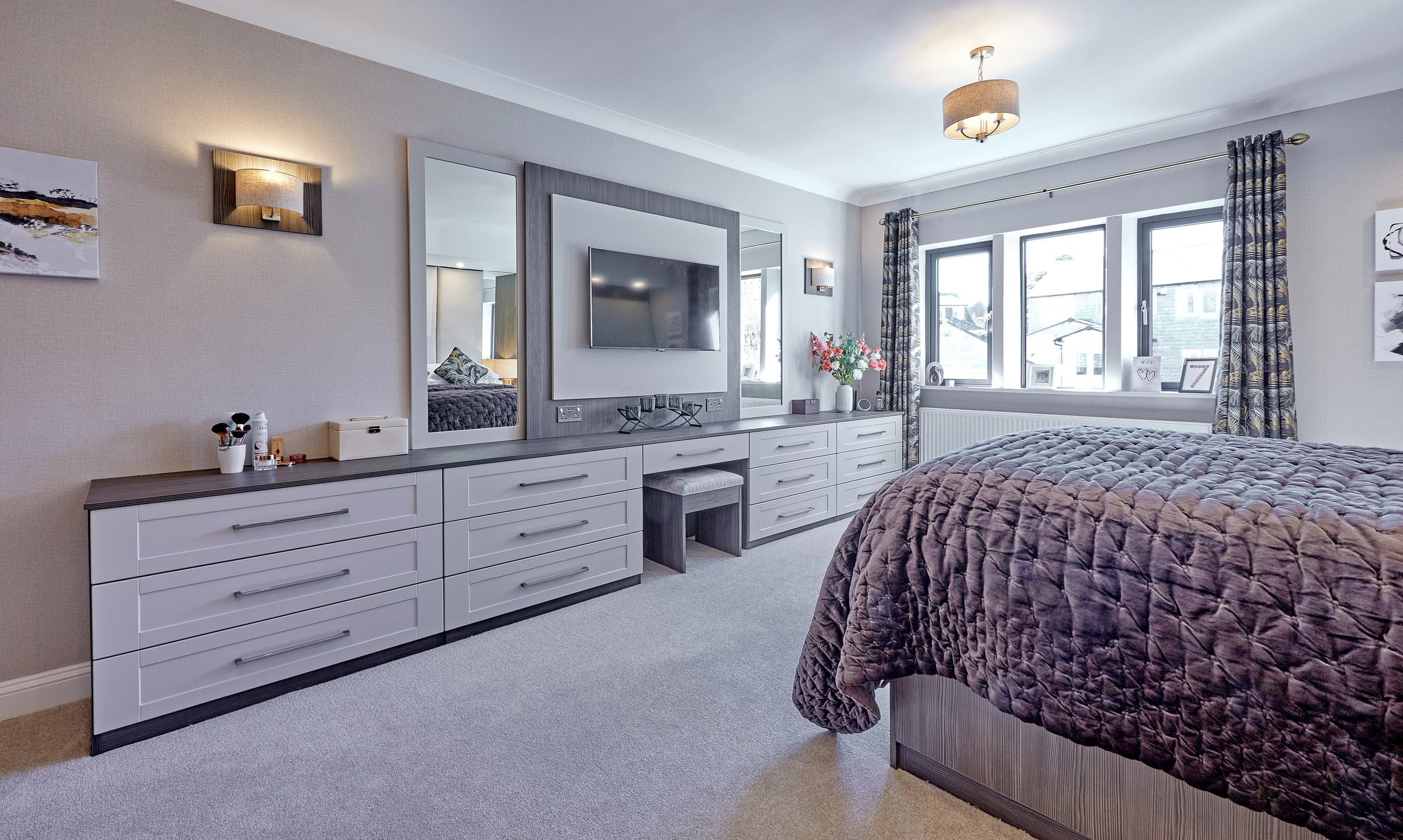 Modern bedroom designs in Stockport