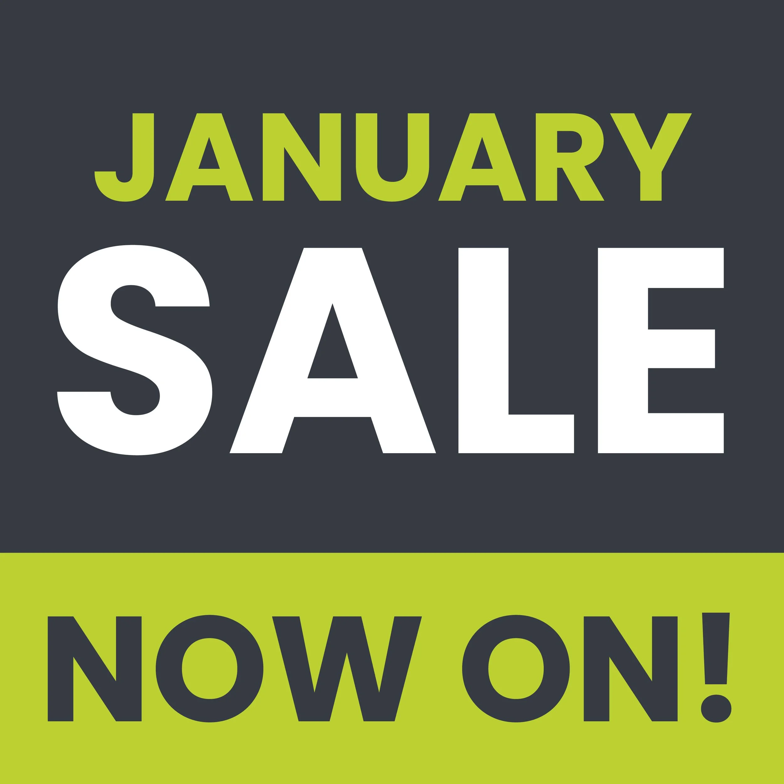 January Sale