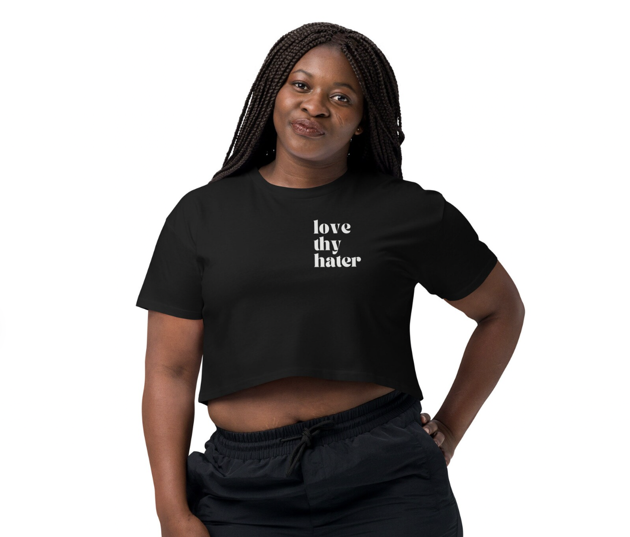 LOVE THY HATER - CROP TOP