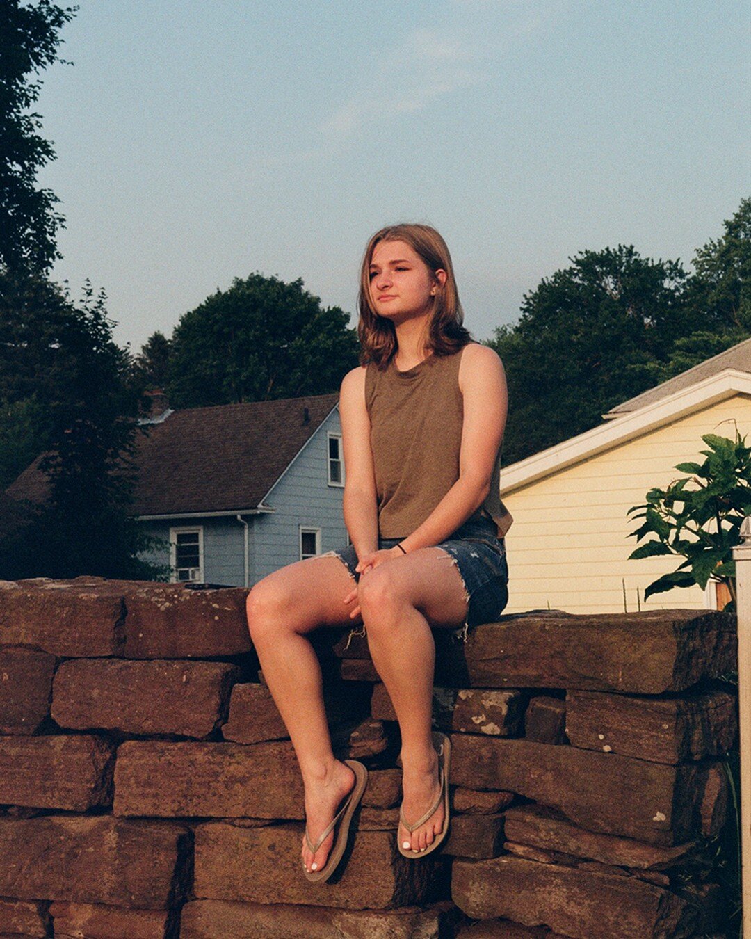 Some family photos shot on 35mm from my niece, Madison, high school graduation weekend in June. Fun times on the porch, the local cemetery, and of course, Cam's flag football game. Keep being you, Maddie. Sending all the good vibes as you start colle