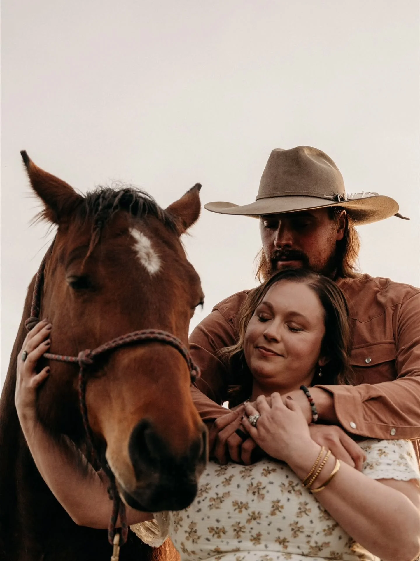 I got all of their eyes closed 😩 seriously horses are the best. Being in their presence to photograph them is my own honor as a guest in their space. 

This fam was calm and cool and just plain fun. 

#montanacouplesphotographer #kalispellfamilyphot