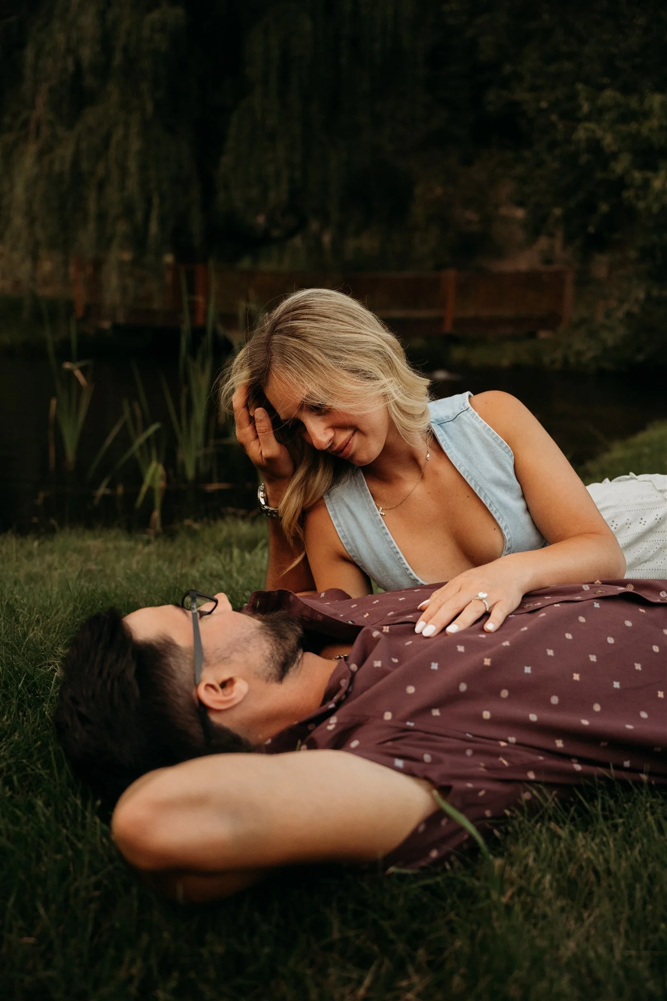 Glacier National Park, Montana surprise proposal photographer Alex Gale Photography