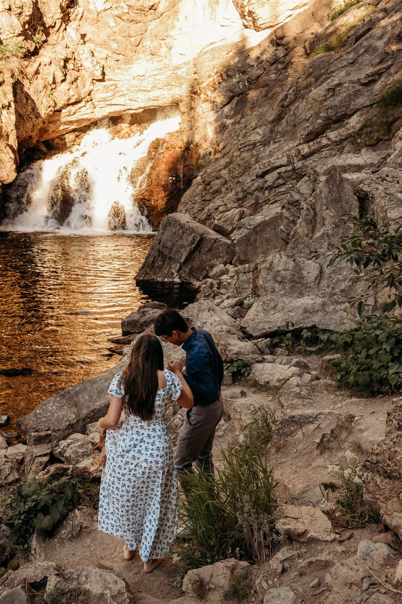 Glacier National Park, Montana surprise proposal photographer Alex Gale Photography