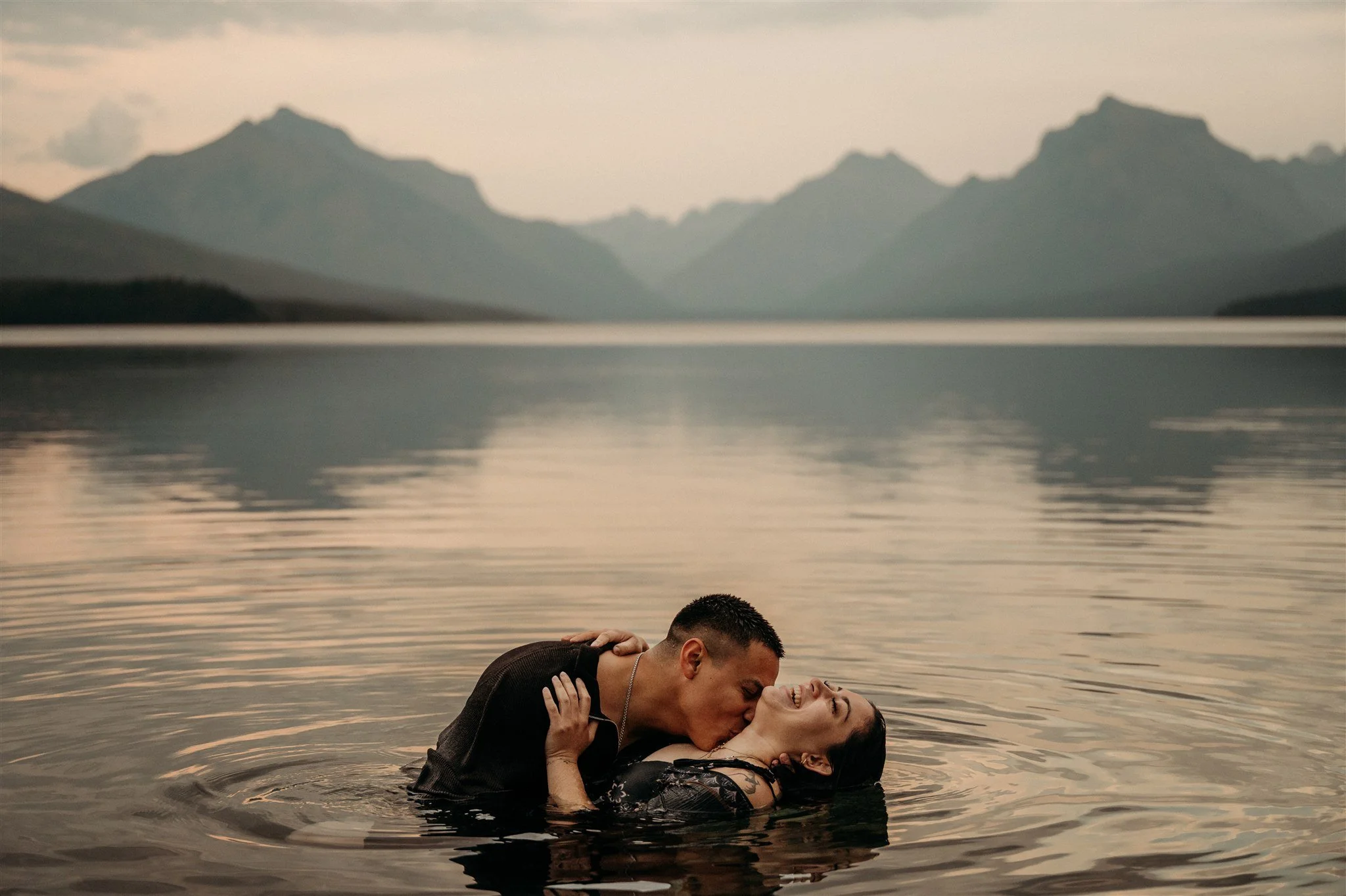 Glacier National Park, Montana couples and engagement photographer Alex Gale Photography
