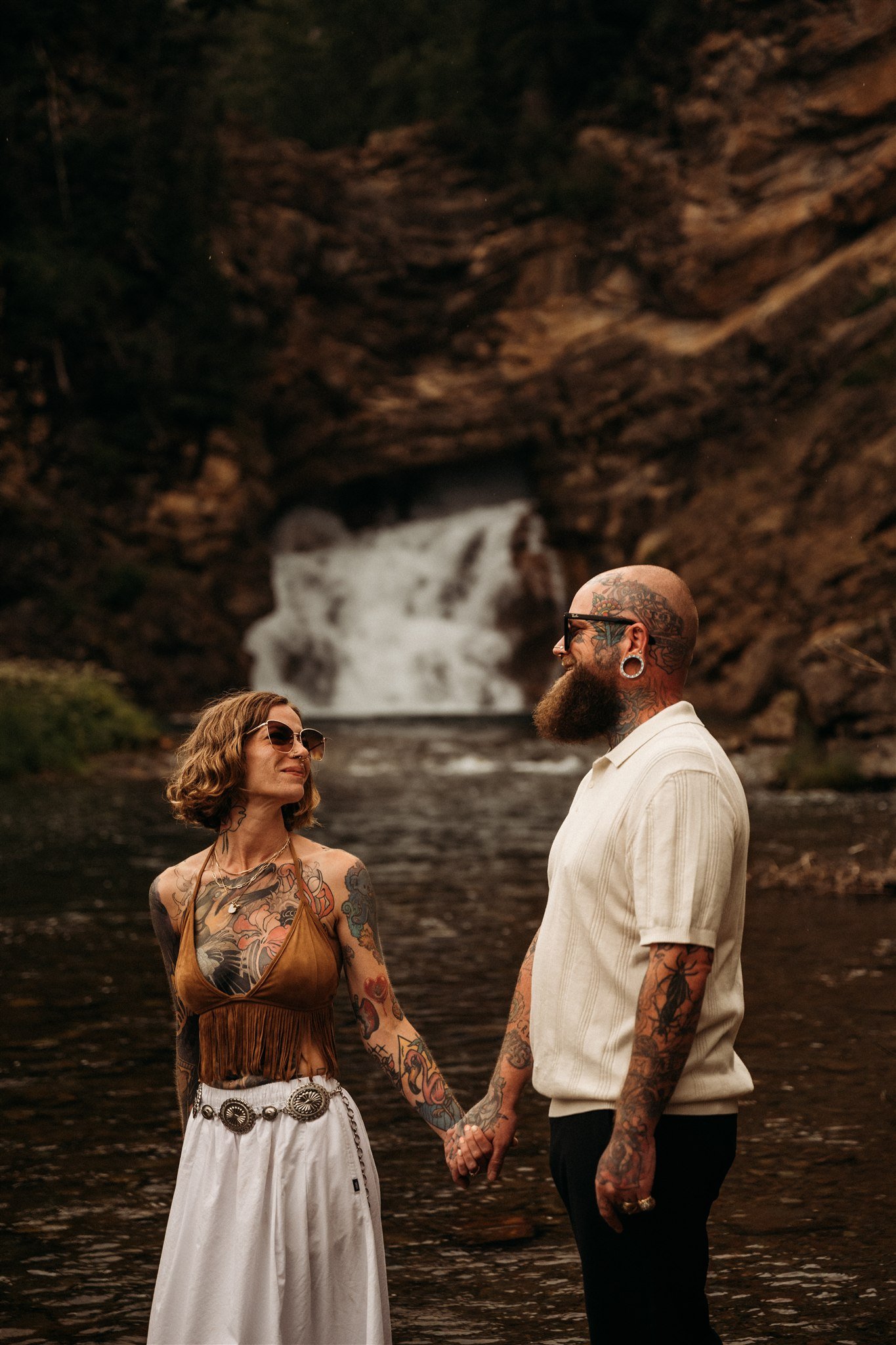 Glacier National Park, Montana couples and engagement photographer Alex Gale Photography