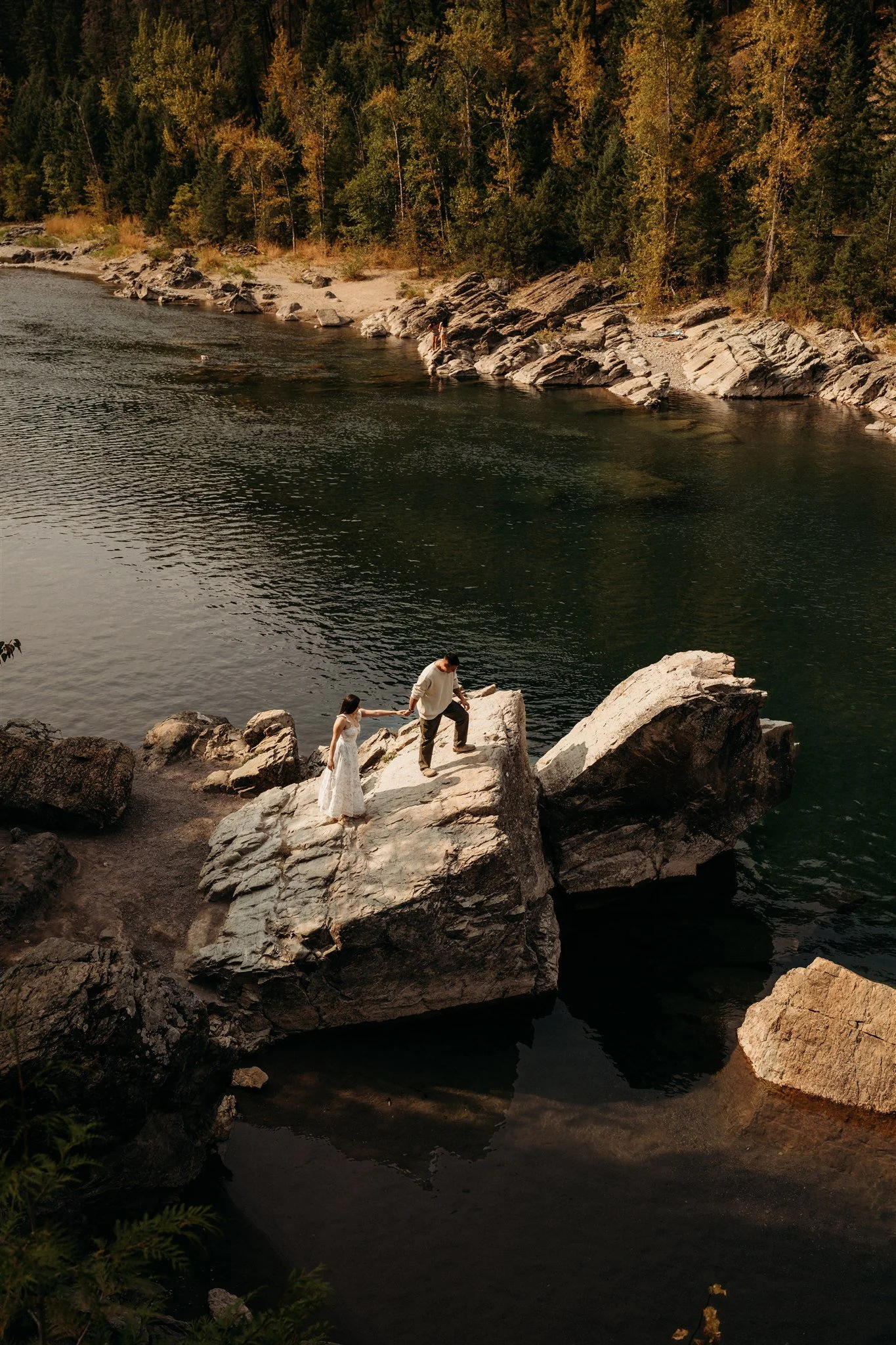 Glacier National Park, Montana couples and engagement photographer Alex Gale Photography