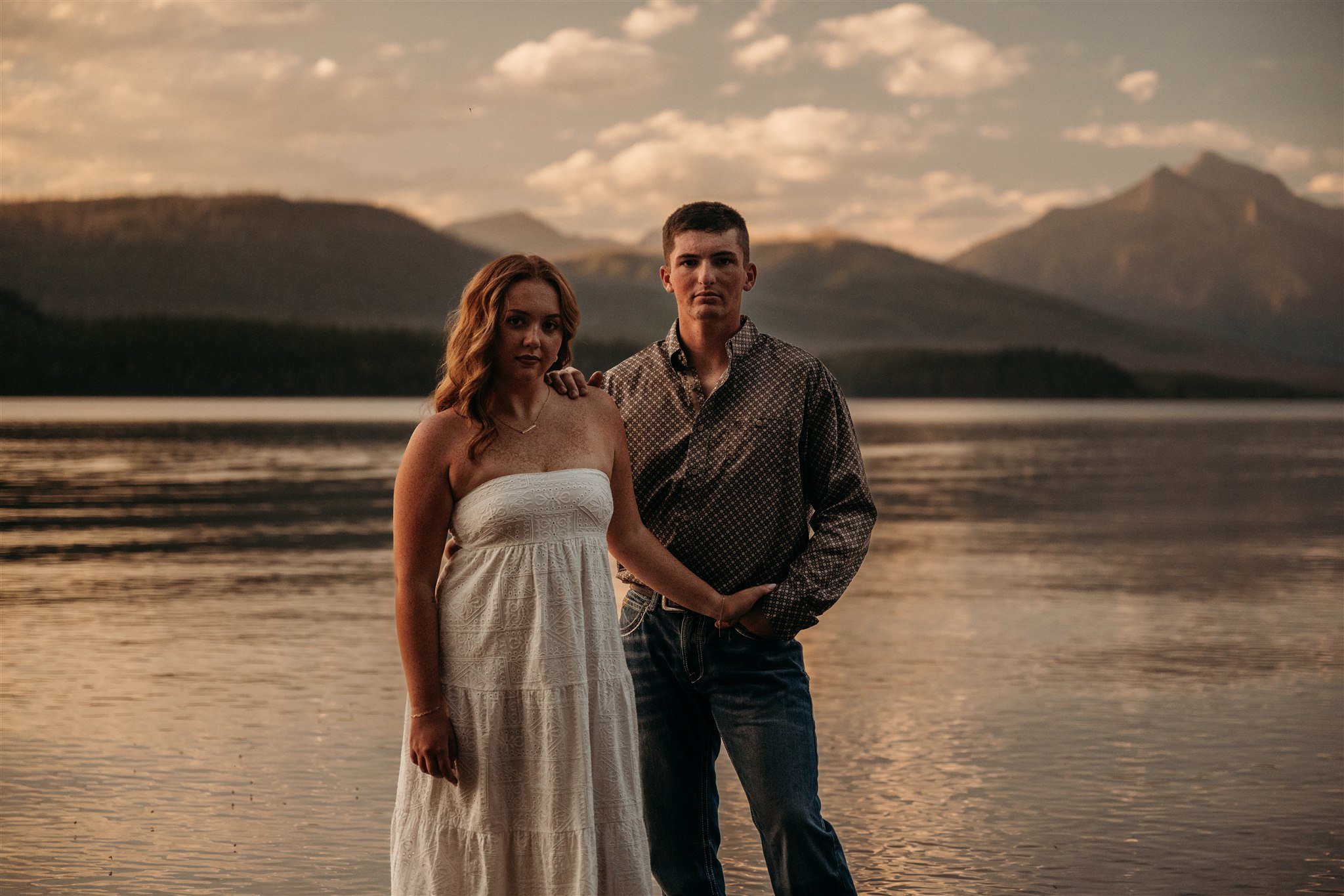 Glacier National Park, Montana couples and engagement photographer Alex Gale Photography