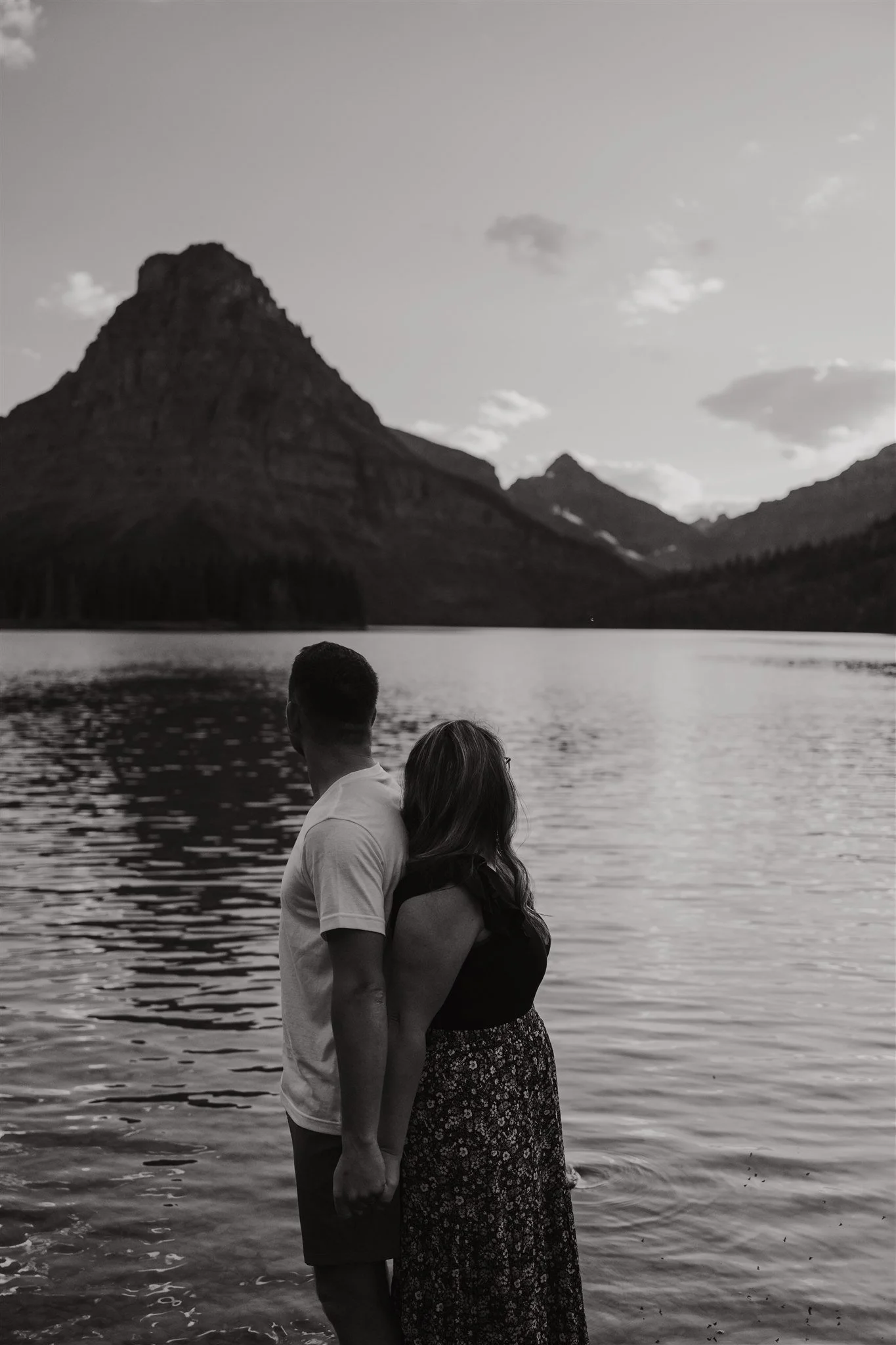 Glacier National Park, Montana couples and engagement photographer Alex Gale Photography