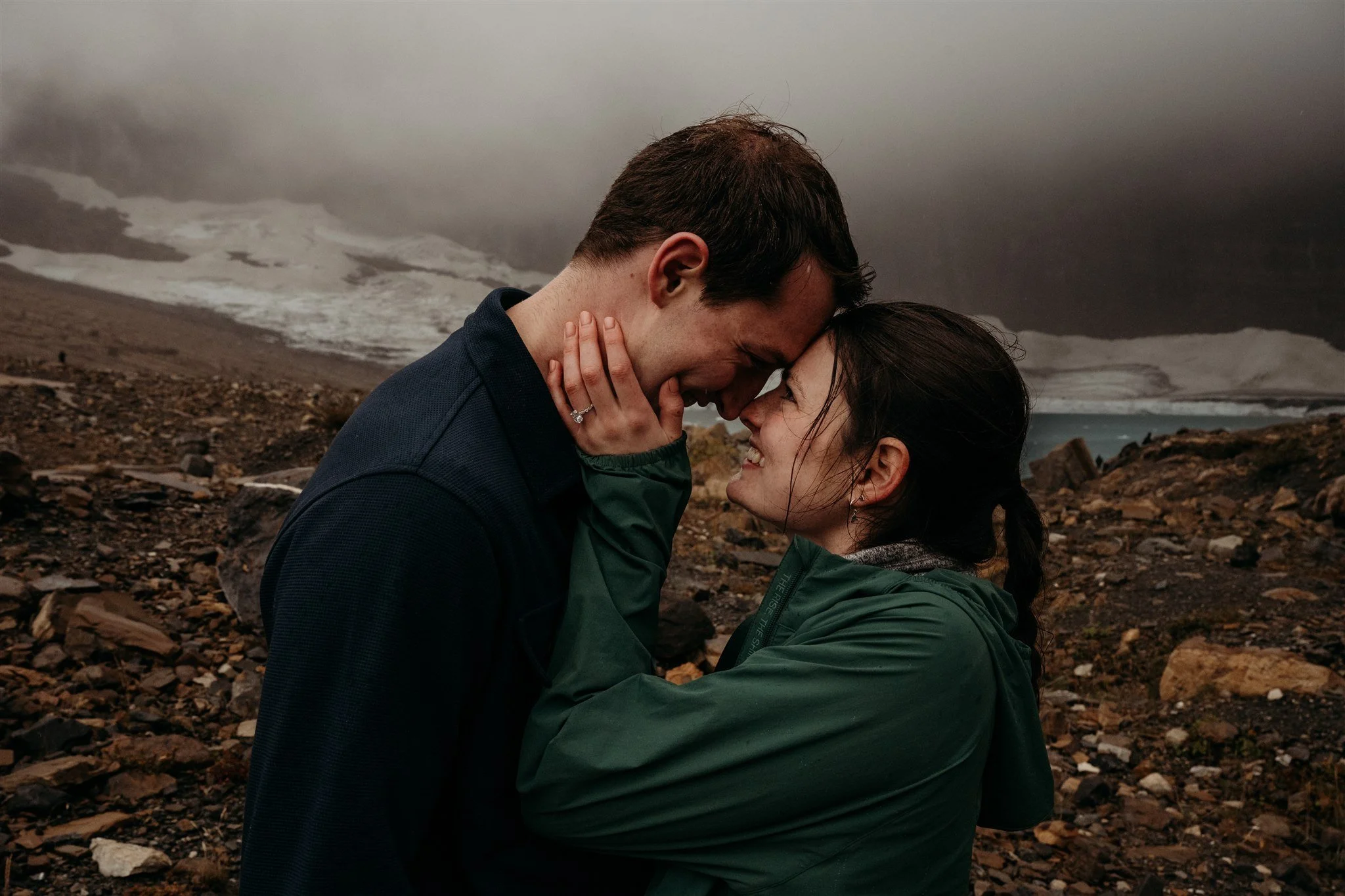 Glacier National Park, Montana surprise proposal photographer Alex Gale Photography