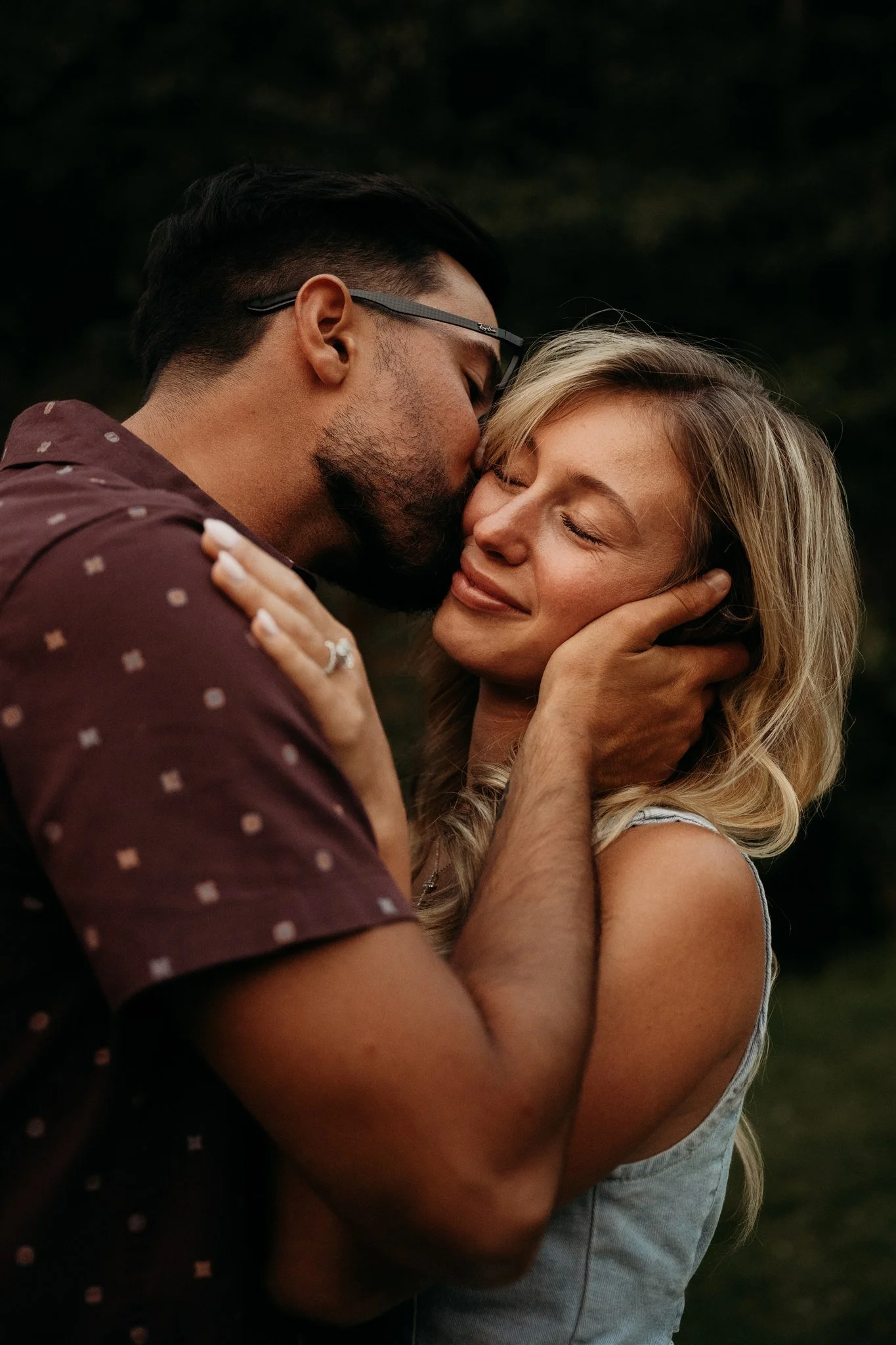 Glacier National Park, Montana surprise proposal photographer Alex Gale Photography