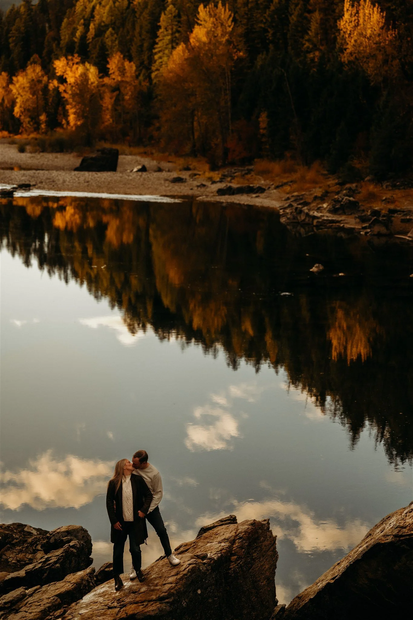 Glacier National Park, Montana surprise proposal photographer Alex Gale Photography