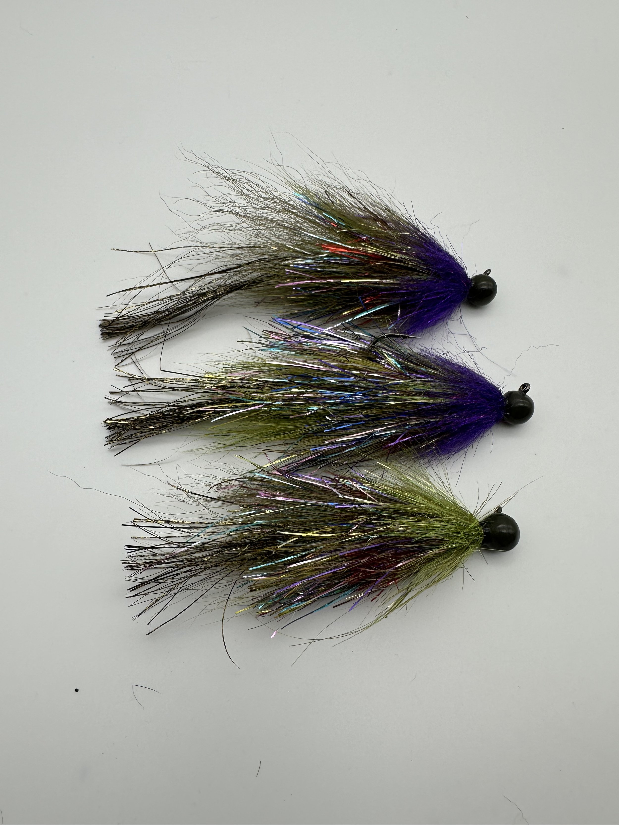 1/8 ounce Bucktail plus Flash