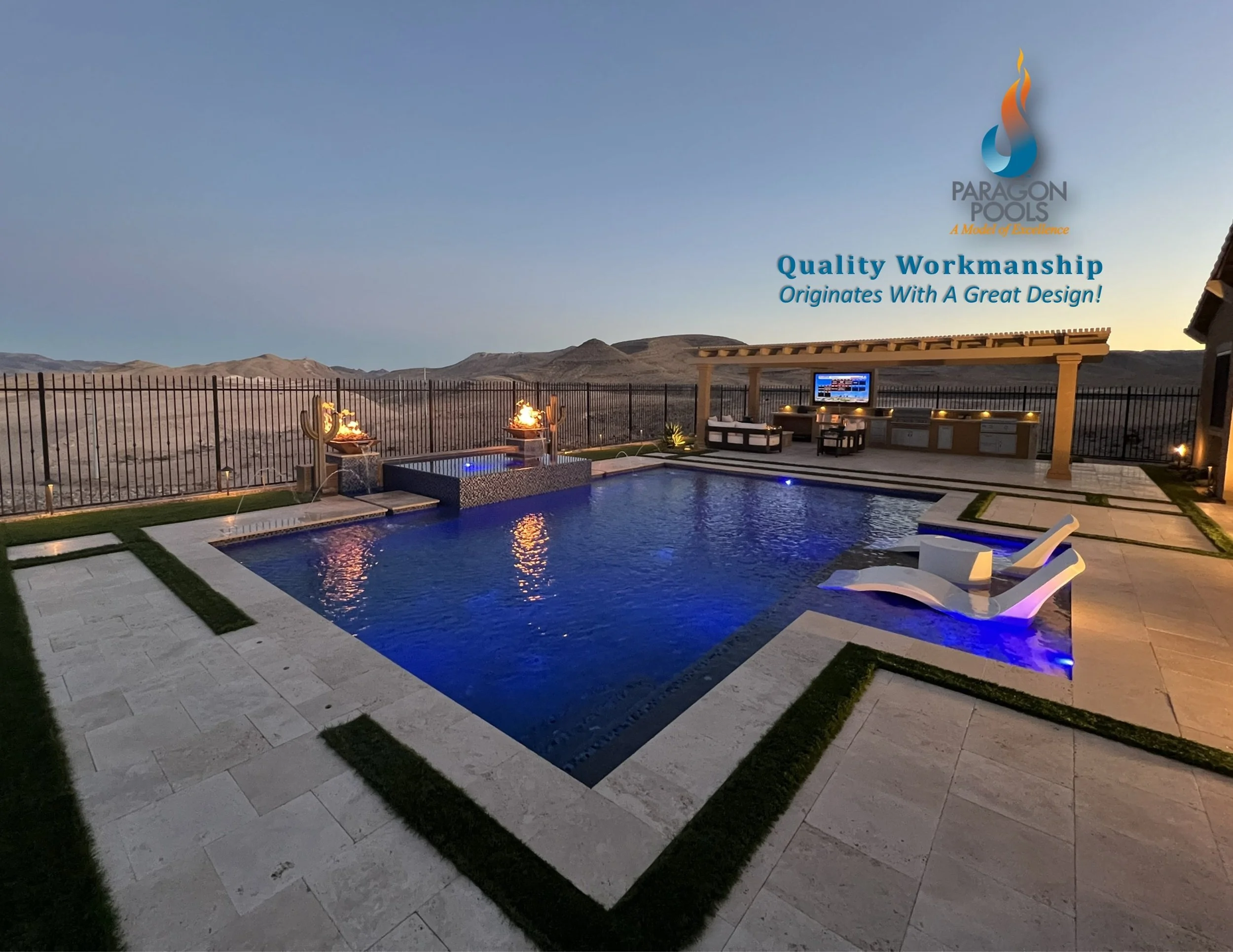 Paragon Pools electronic brochure