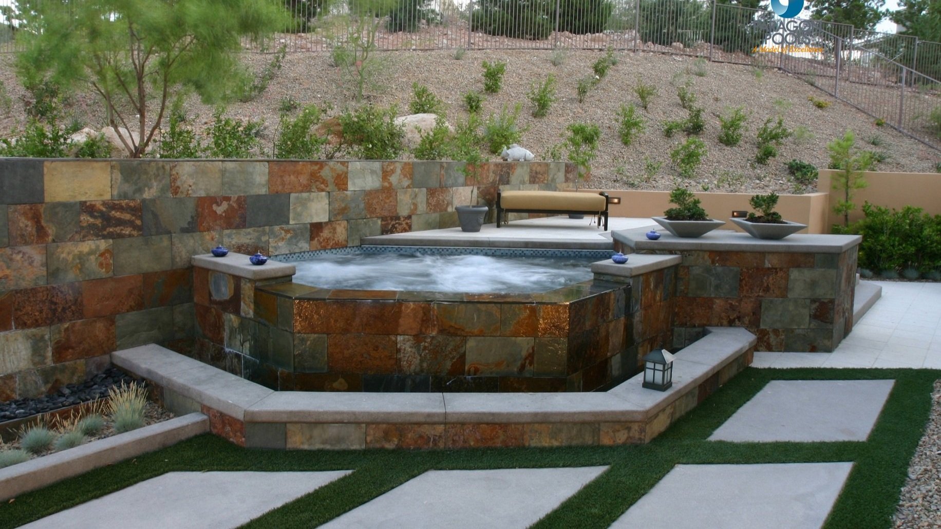 Custom Luxury Spas | Las Vegas — Paragon Pools