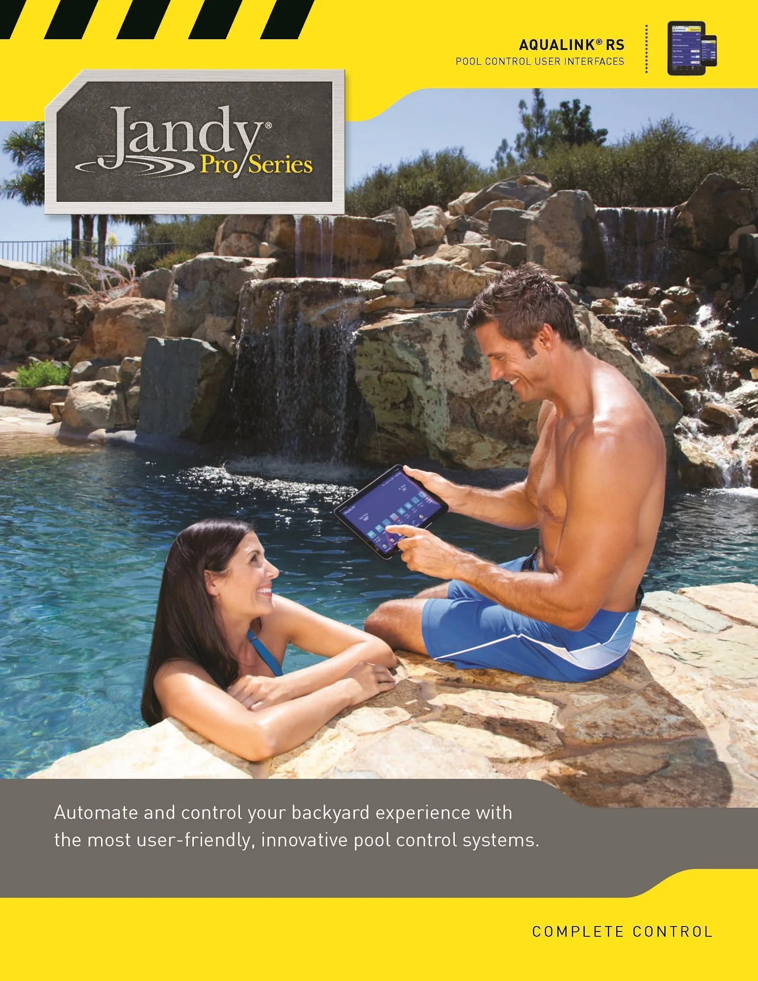Jandy IAqualink pool controls user manual 