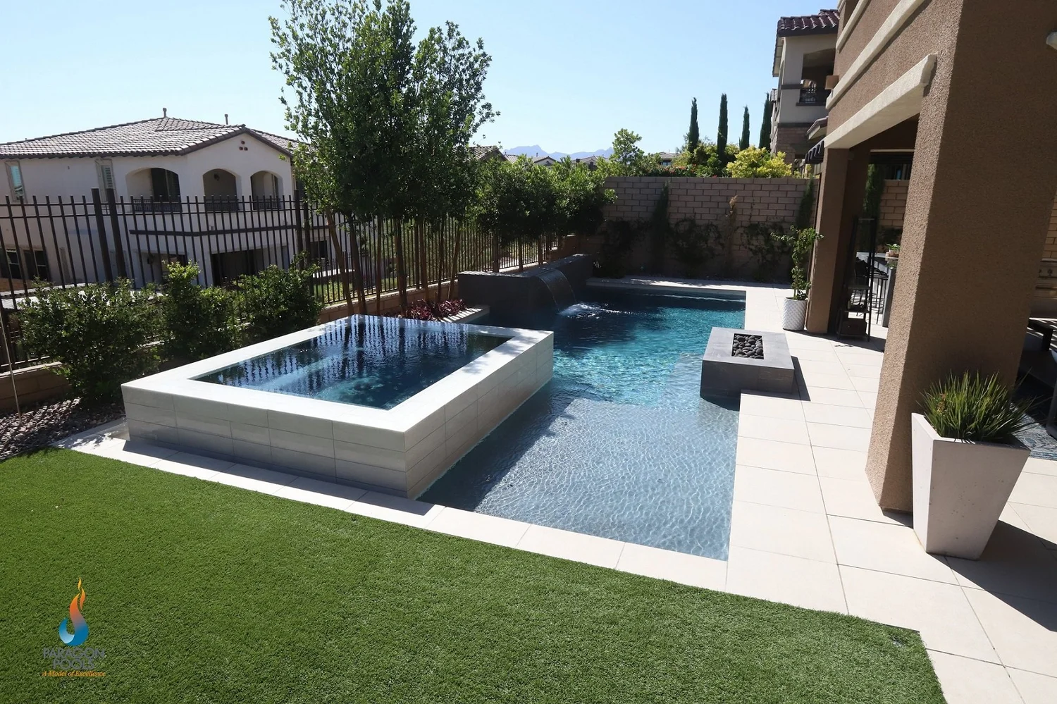 Negative Edge & Perimeter Overflow Pools | Las Vegas — Paragon Pools