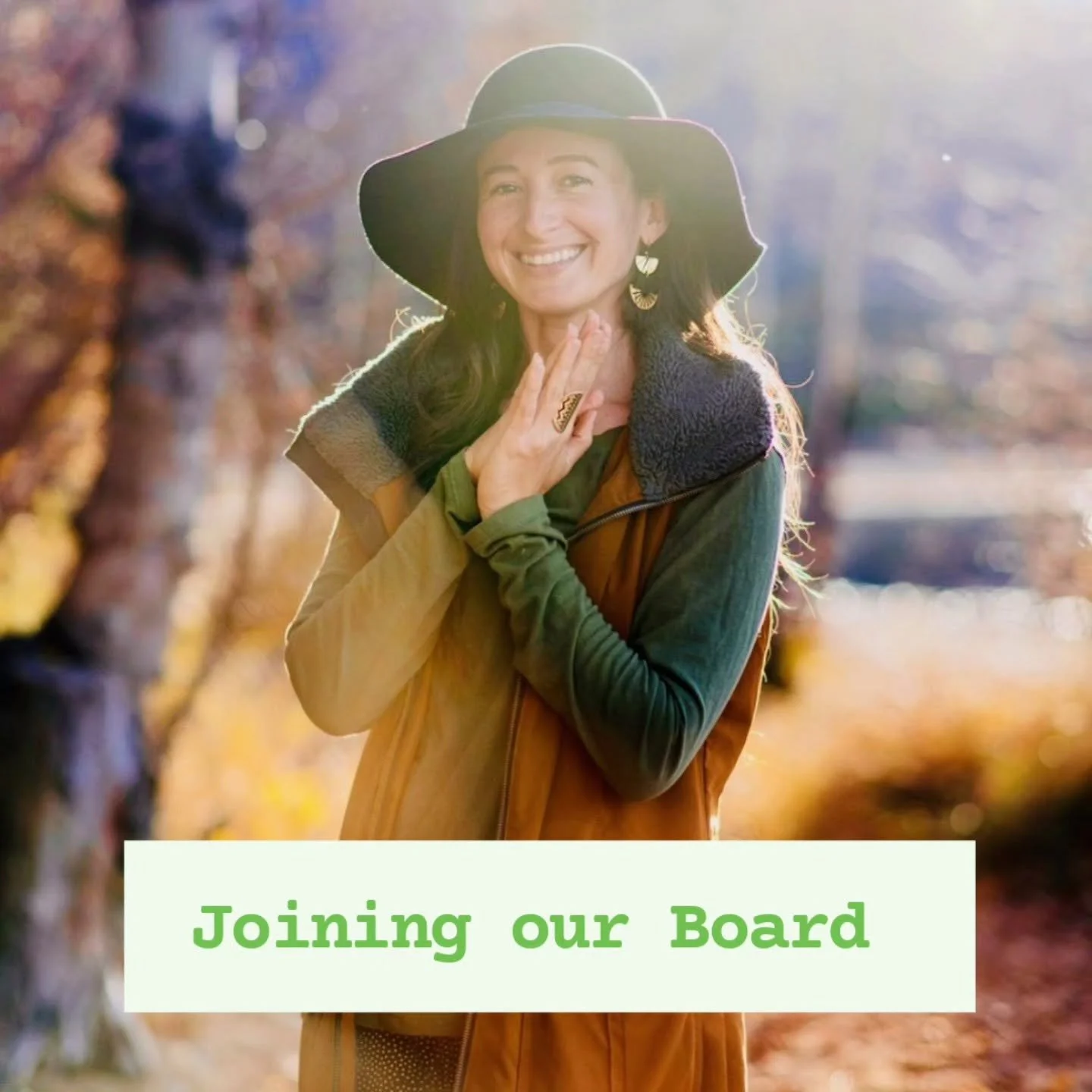Welcome Andrea Cristina to the BOD