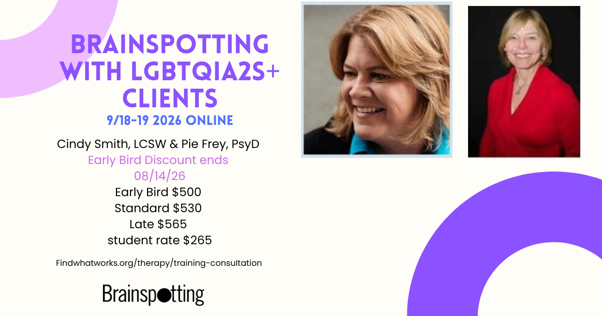 Brainspotting with LGBTQIA2S+ Clients