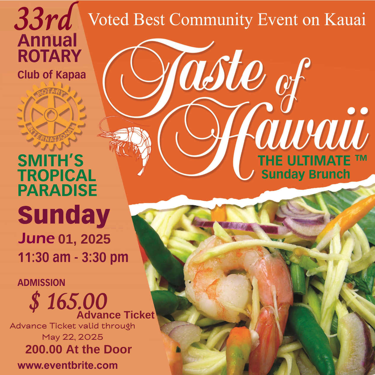 Taste of Hawaii on Kauai
