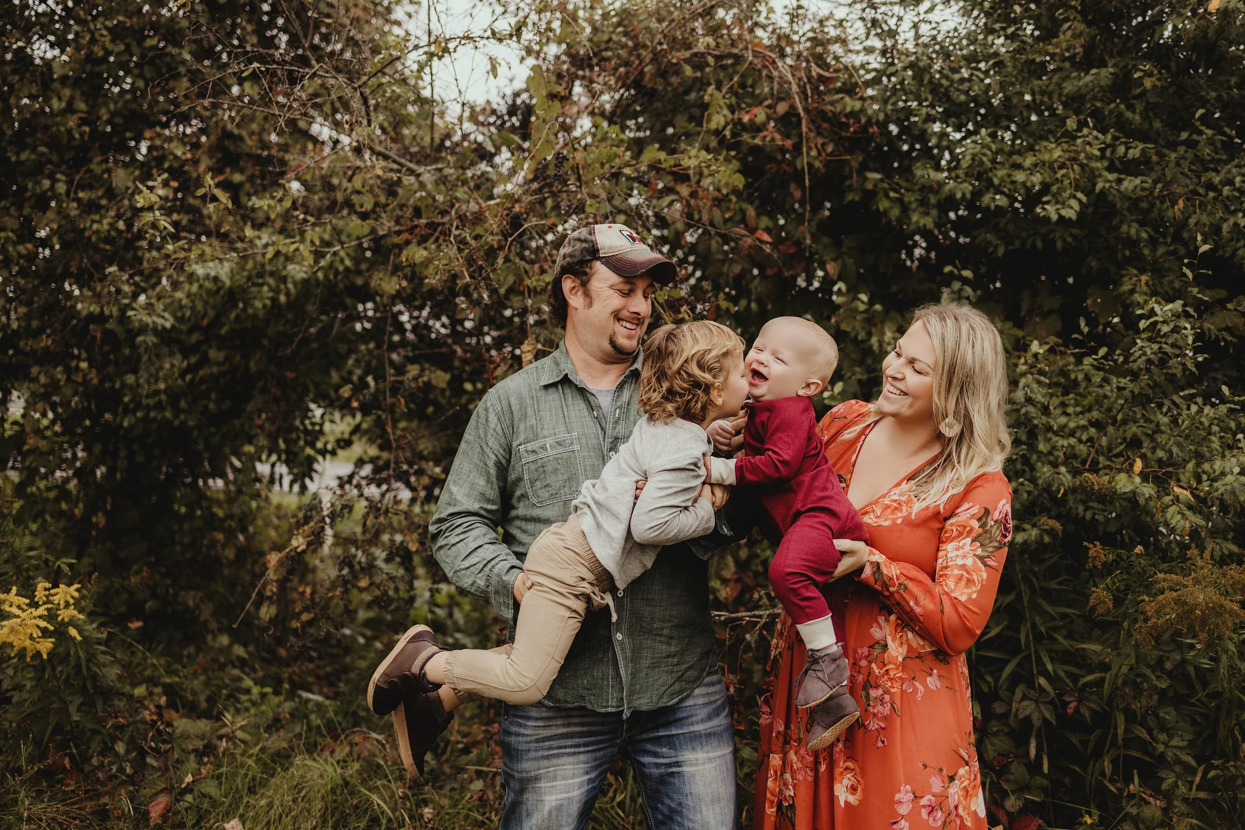 Experience the magic of family photography in Grand Rapids, as our skilled photographer captures the authentic moments and emotions shared by your family