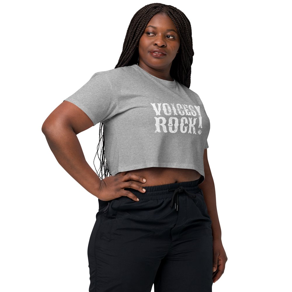 VR Women’s Cropped Tee — Voices Rock Canada