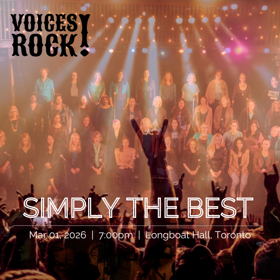 SIMPLY THE BEST: A Voices Rock Medicine (Monday) Winter Showcase