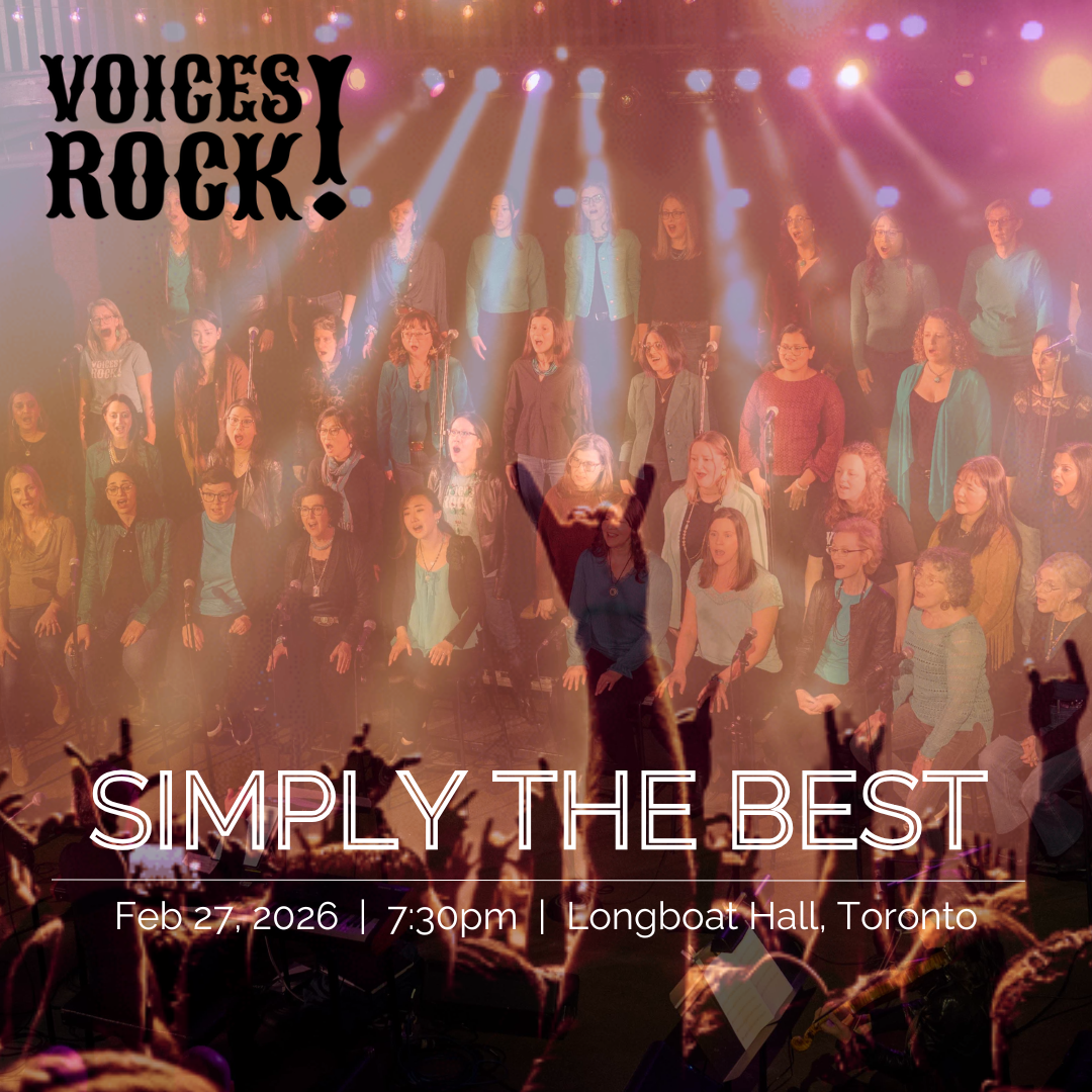SIMPLY THE BEST: A Voices Rock Medicine (Wednesday) Winter Showcase