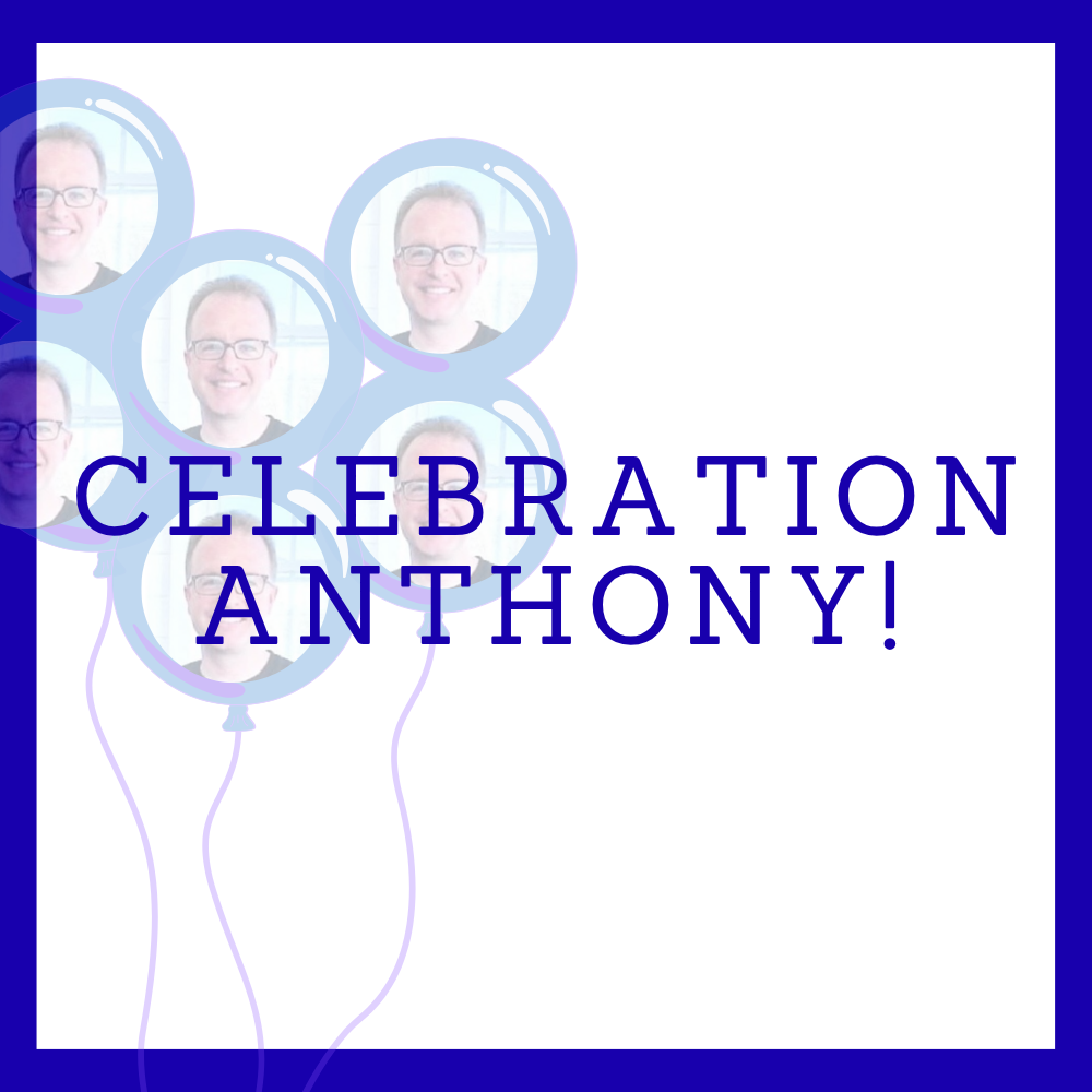 Celebration Anthony!