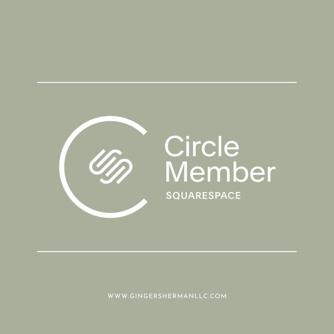 💖We LOVE being a Squarespace Circle member! 

This is Squarespace's partner program that allows us to pass on PERKS to our clients and access exclusive information and features to keep improving our design skills. ➡️ AKA we get access to awesome stu
