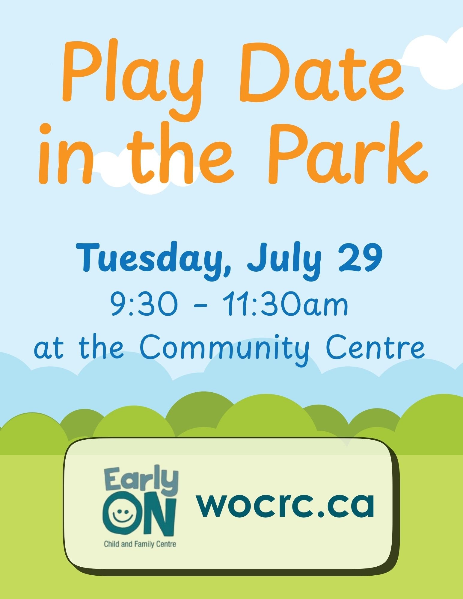 Play Date in the Park