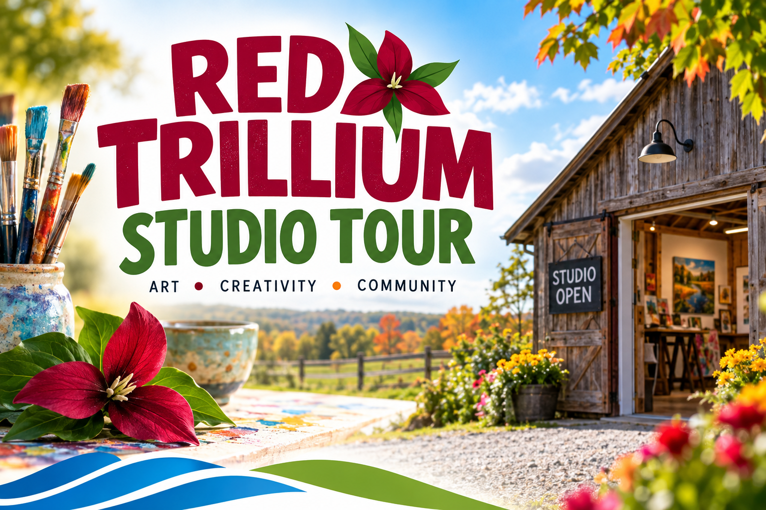Red Trillium Studio Tour