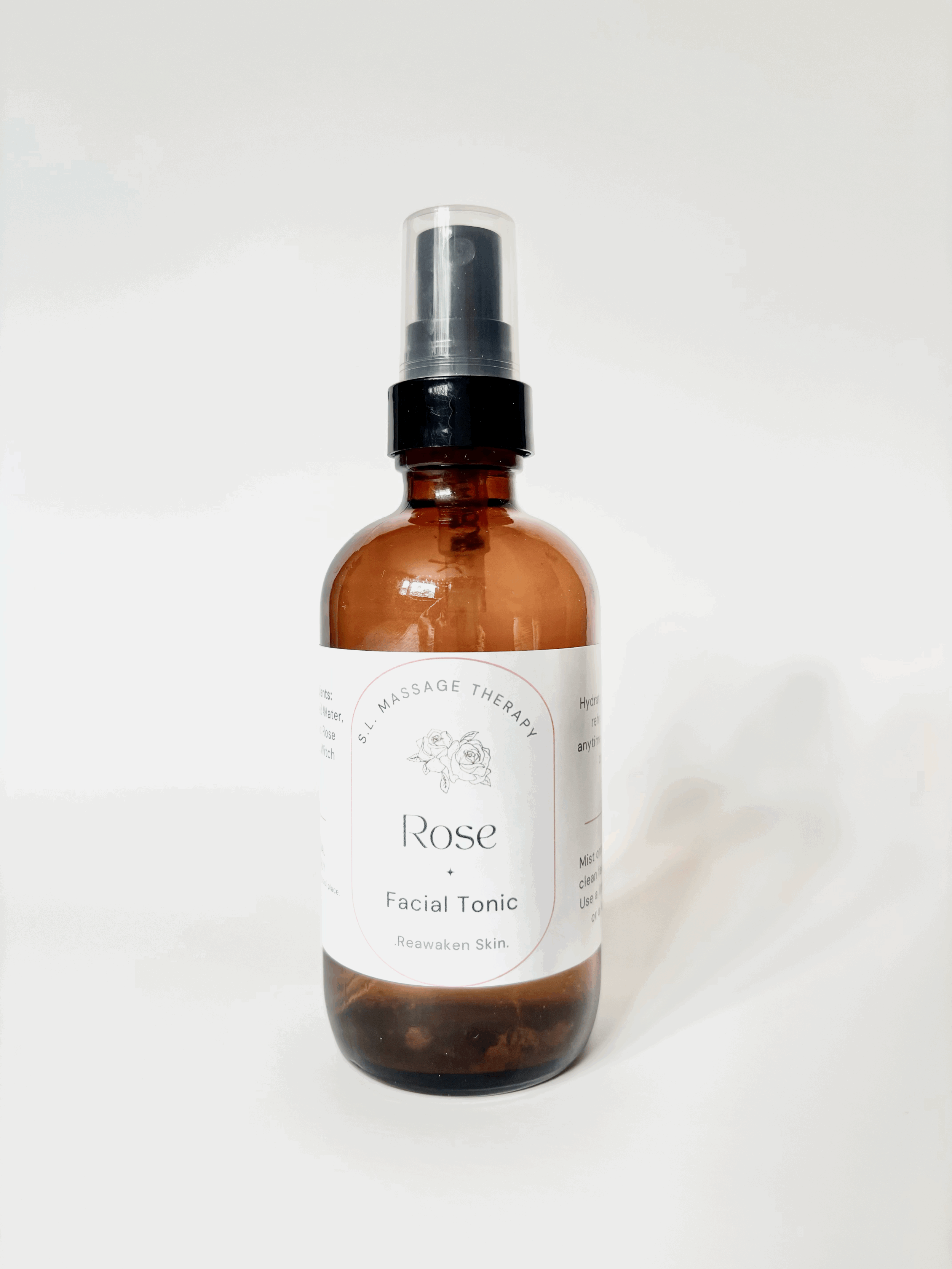 Rose Facial Mist 4oz Bottle