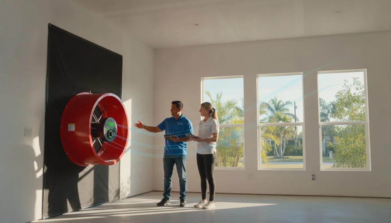 Blower Door Testing: Boost New Home Energy Efficiency