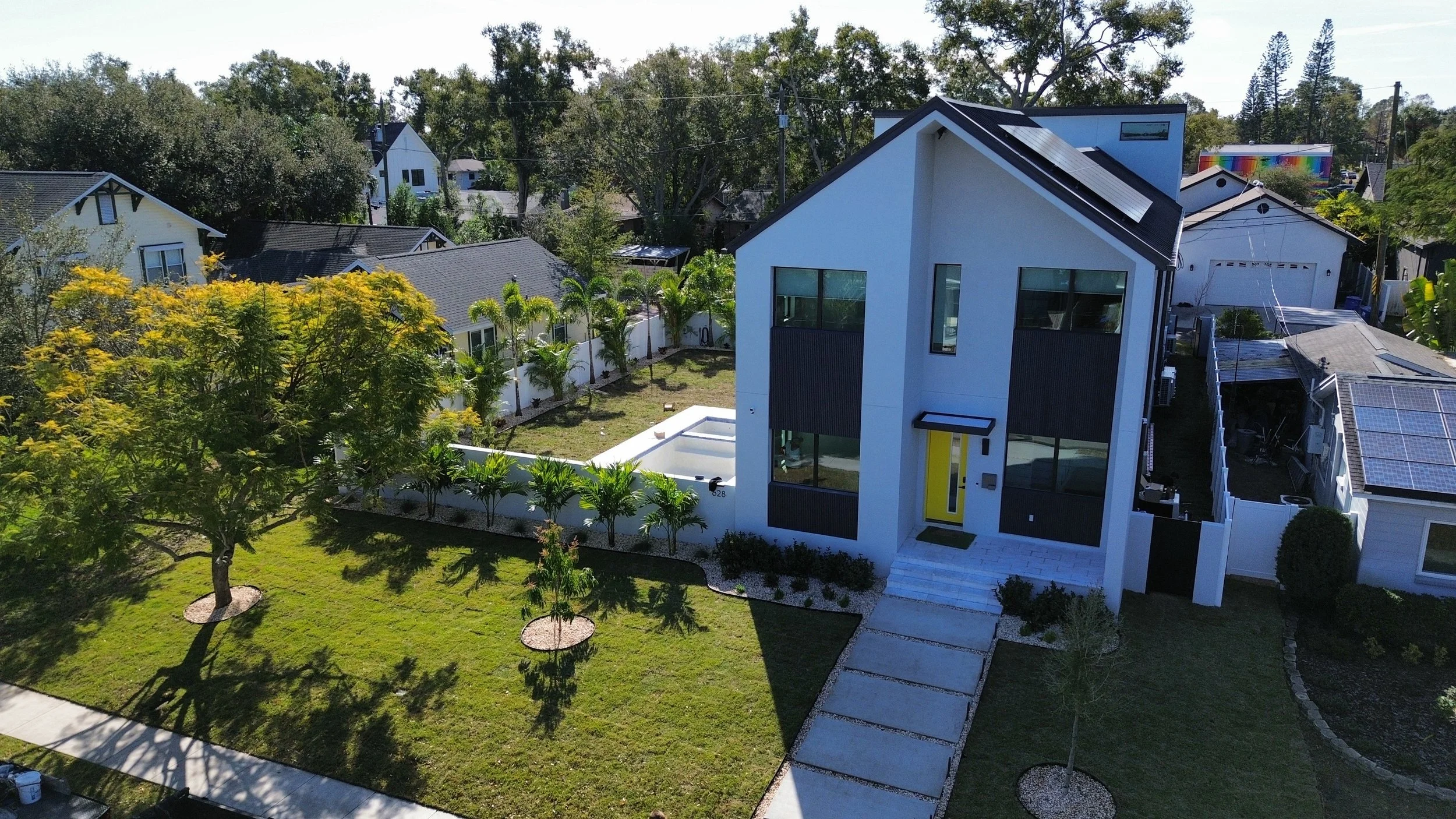 Platinum certified Florida Green Building Coalition project in St. Petersburg