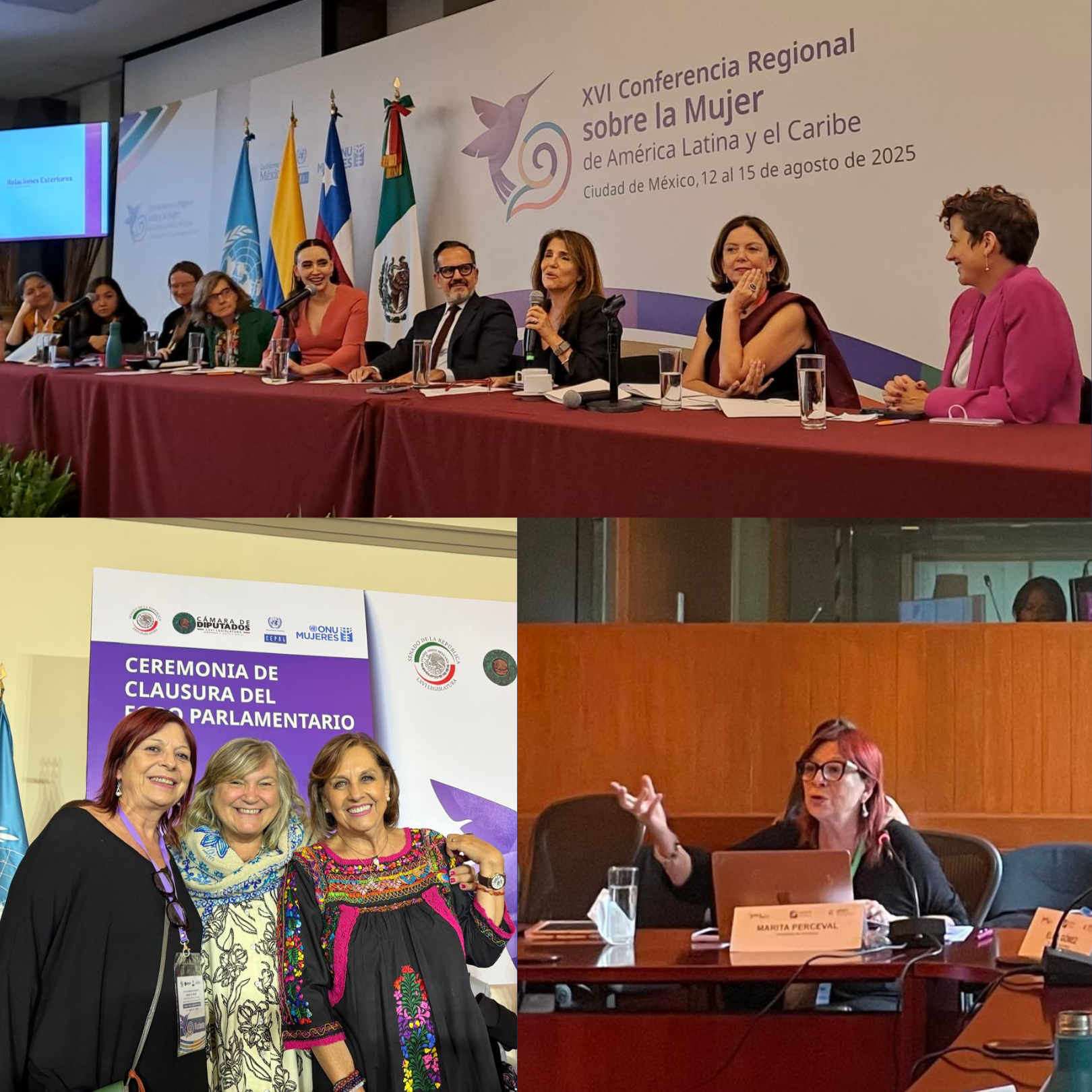 SUMMARY: The Collaborative’s CEO and Senior Fellow Connect FFP and Care at the XVI Regional Conference on Women in Latin America and the Caribbean