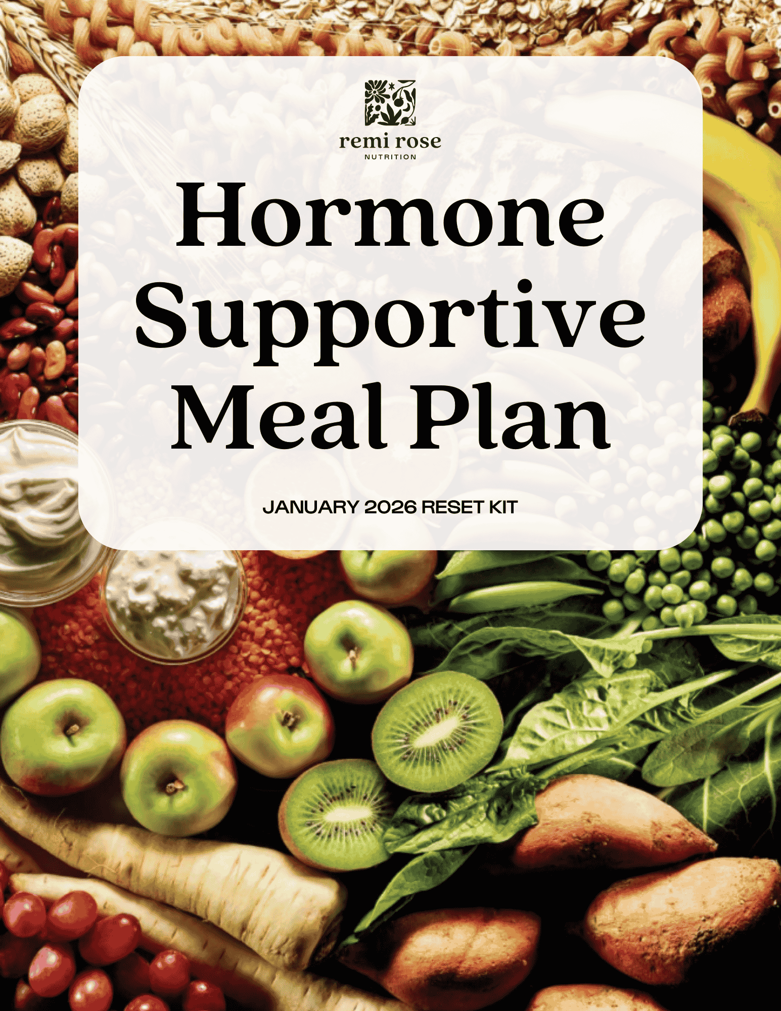 Hormone Supportive Meal Plan