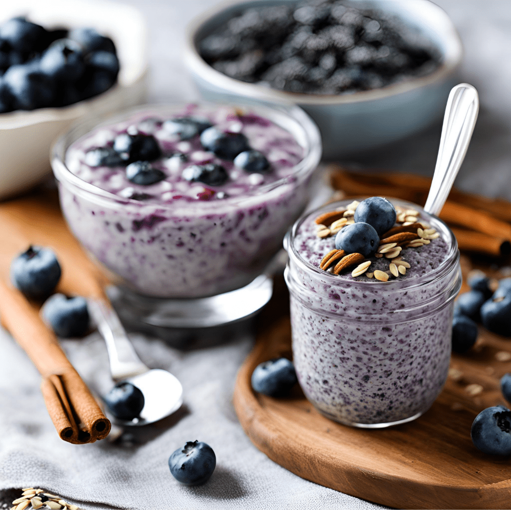 Blueberry Chia Seed Pudding