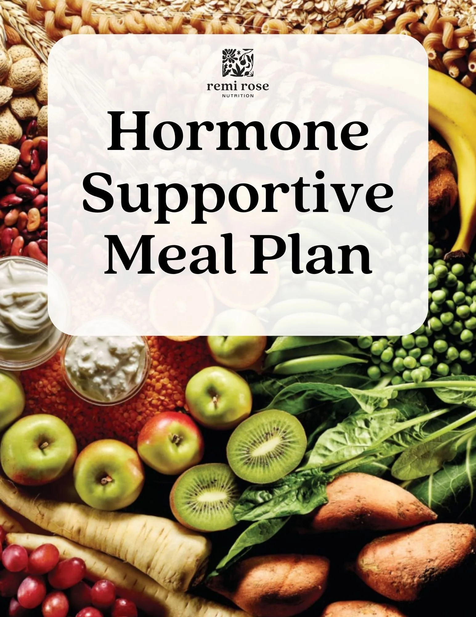 Hormone Supportive Meal Plan