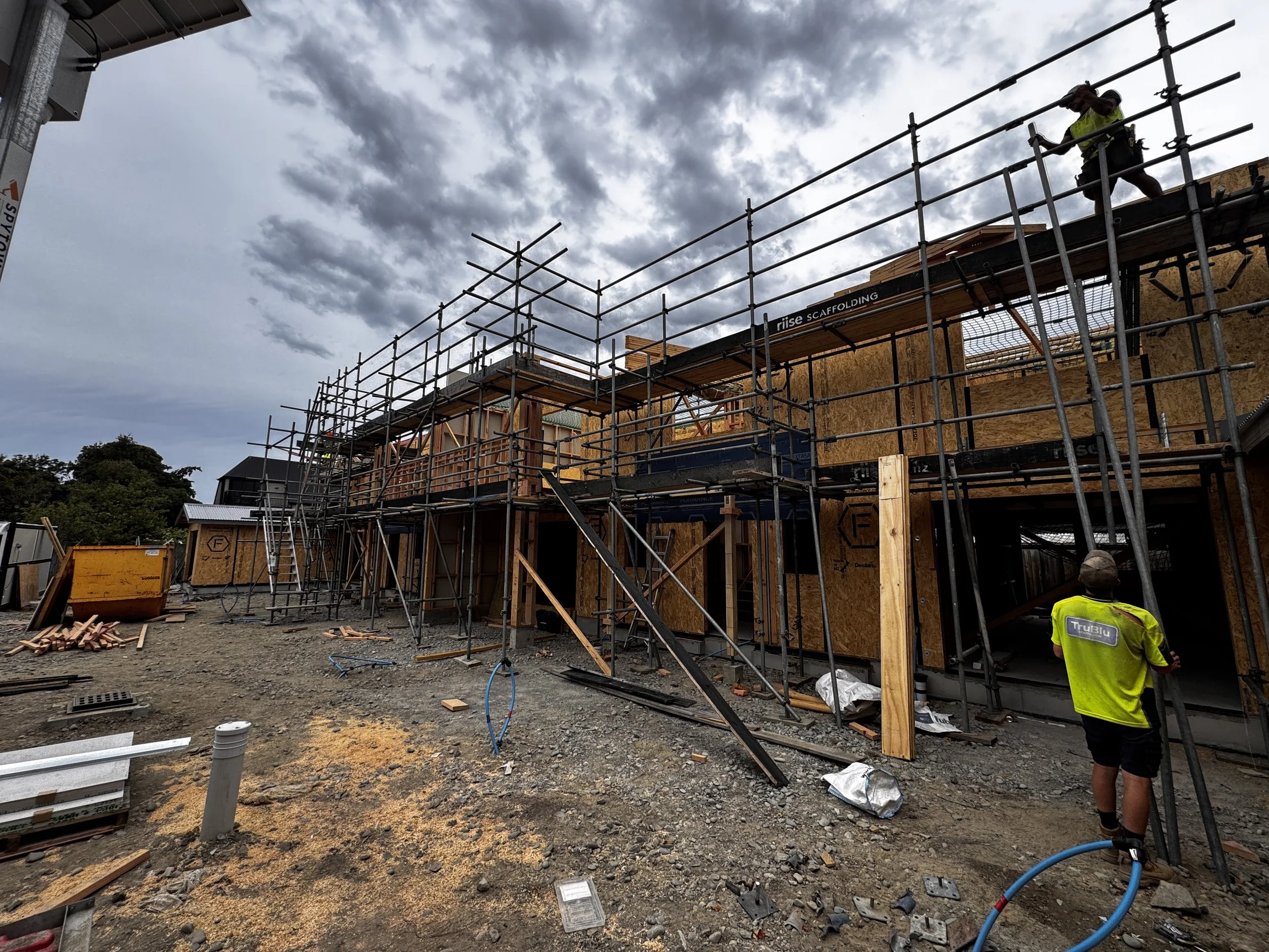 elm Grove back units scaffolding from ground.JPG