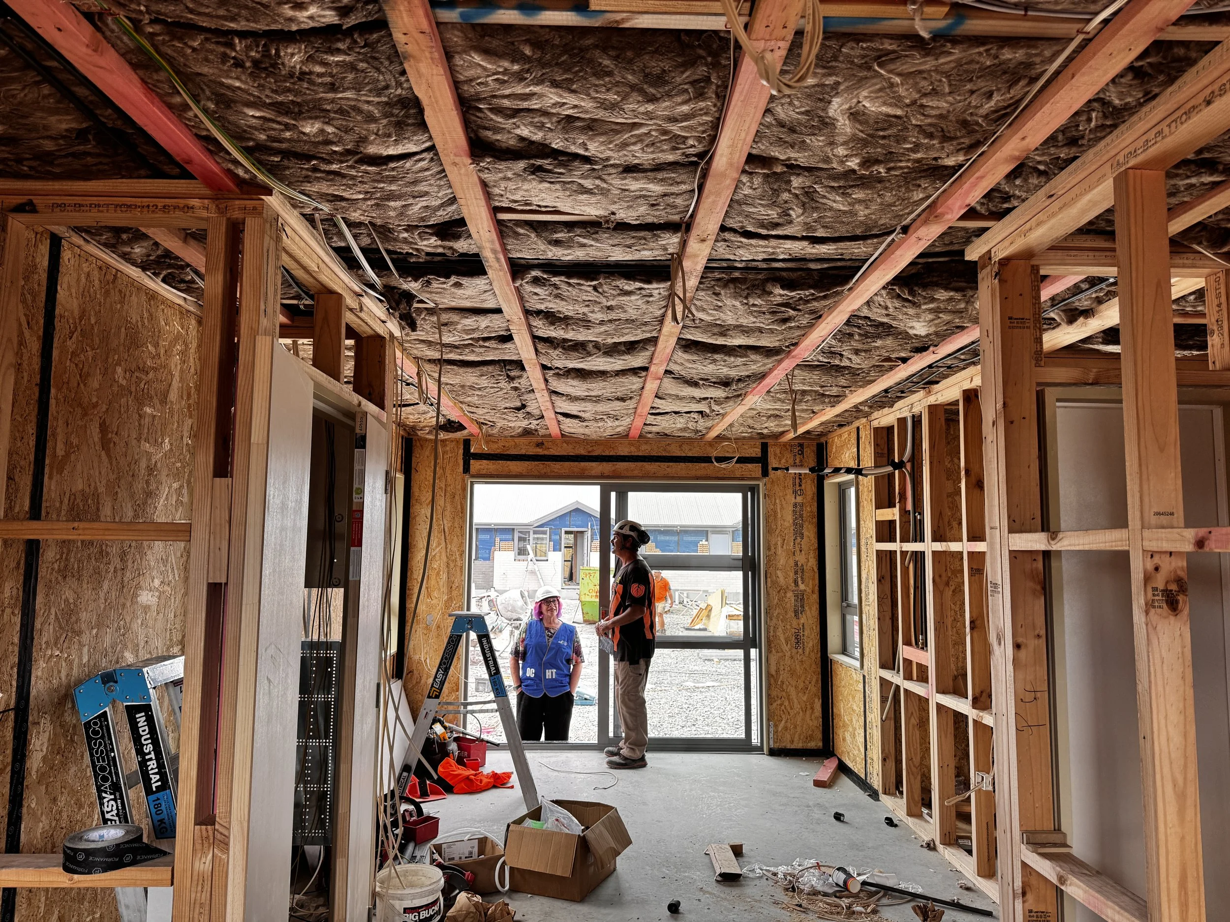 Bricks dressing up Griffiths Ave