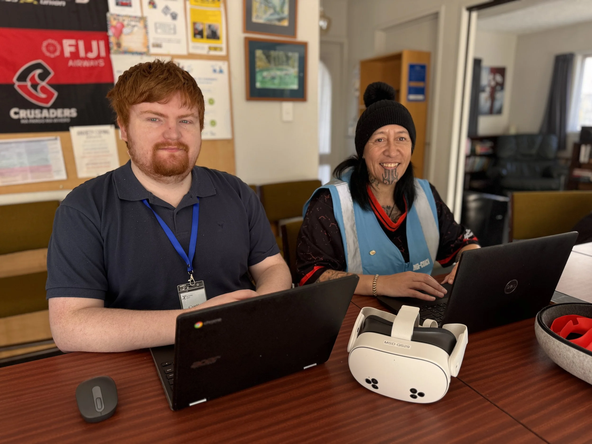ŌCHT outreach supports digi coaching interns  