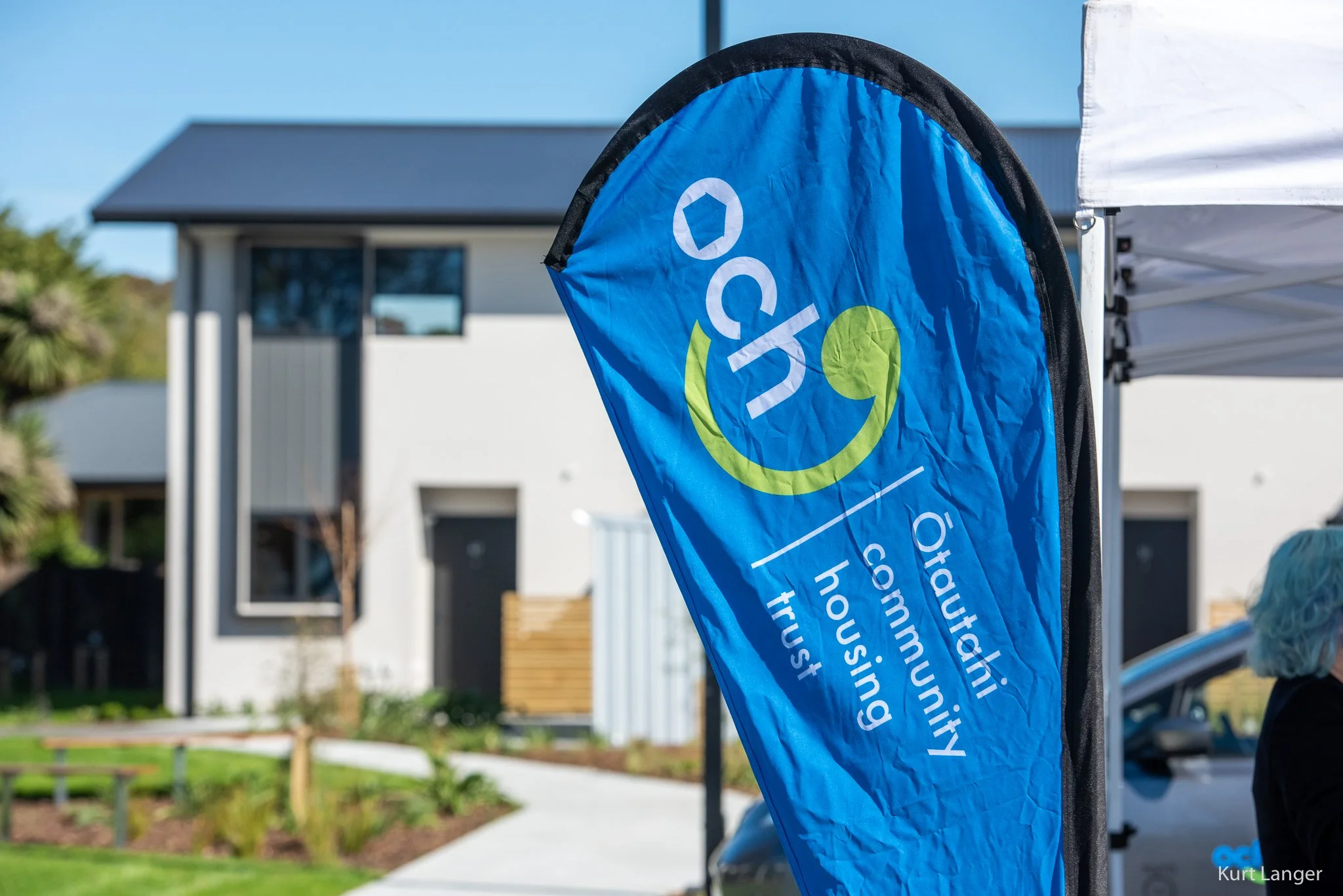 OCHT flag at Coles Place