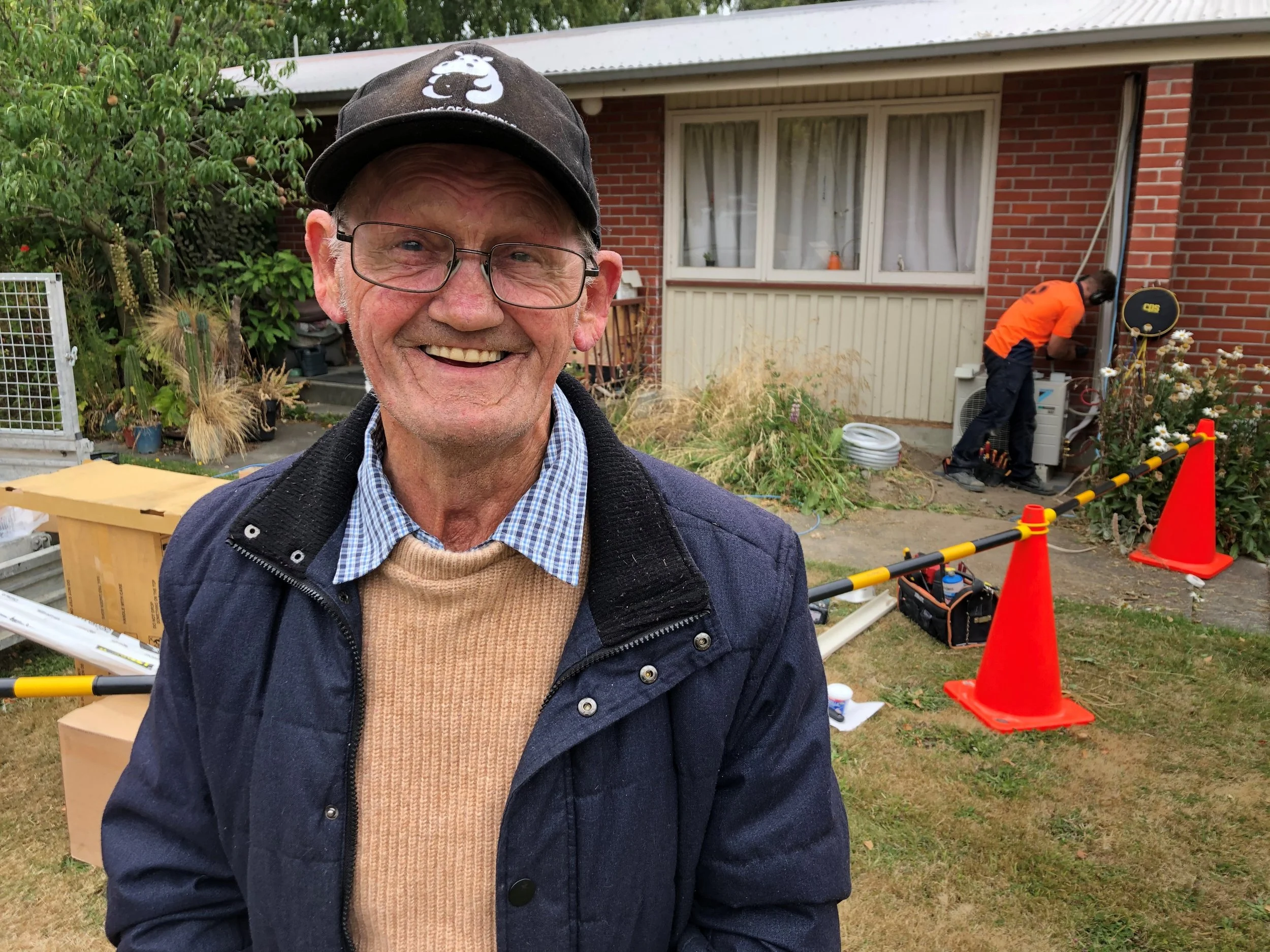 OCHT and the Christchurch City Council installed heat pumps in all homes.