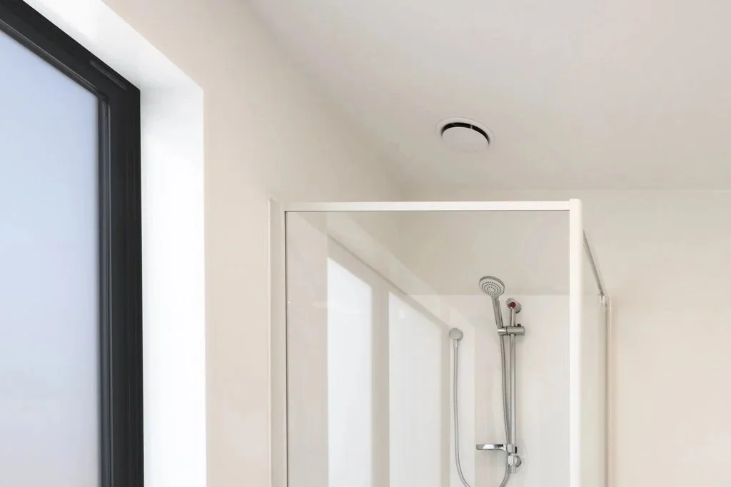 Shower ventilation at Three Lanes Somerfield.