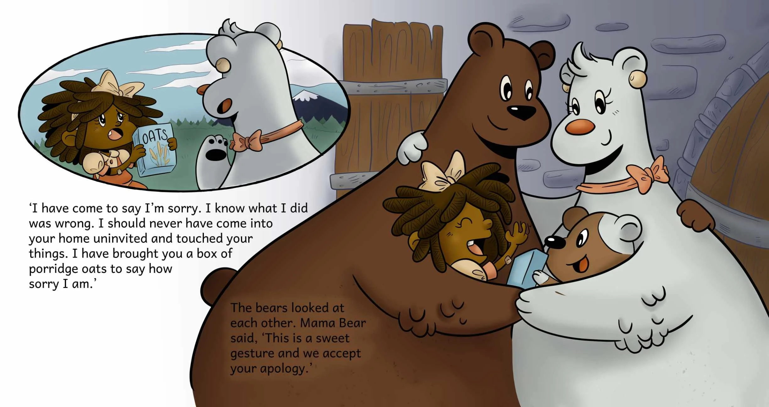 Little Locks, page 13, Little Locks apologizes