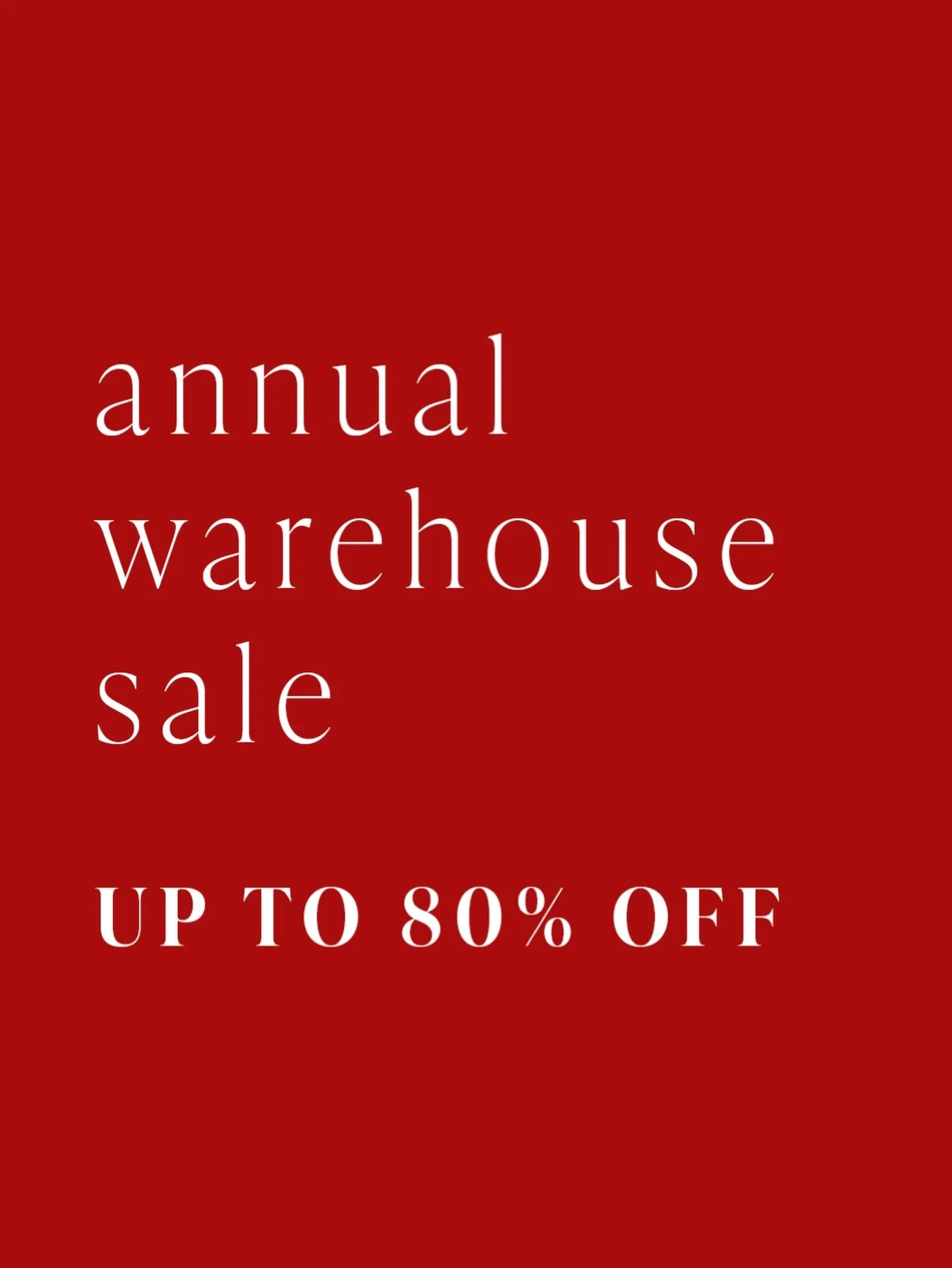 Everyone&rsquo;s favourite sale is here! 🙌🏼 Up to 80% off across all categories &mdash; select furniture, rugs, art, lighting, holiday, PILLOWS + more. You can even snag our Otis Modular Sectional for 30% off 🙀💥 Shop online, or visit us in store 