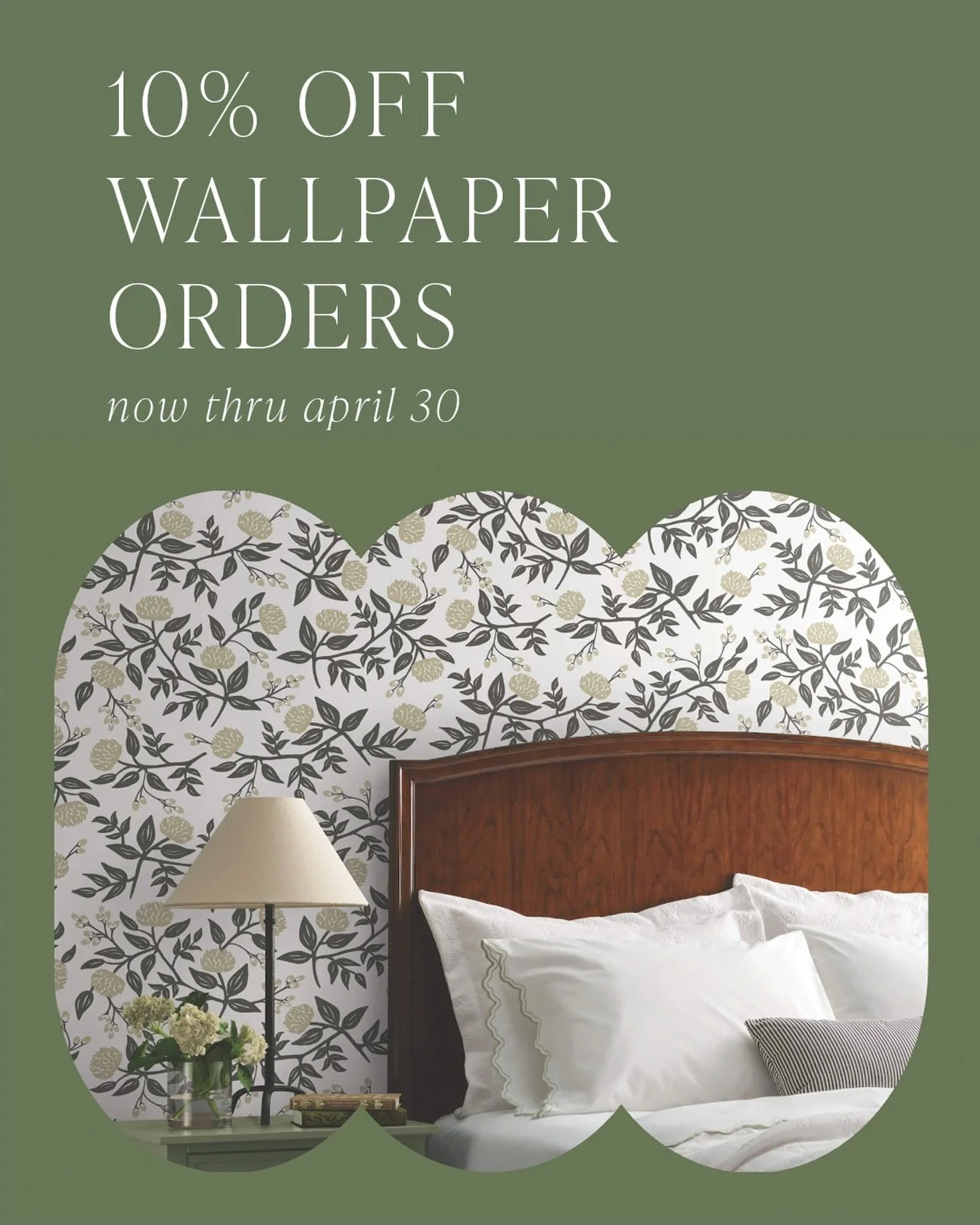 A little pattern can completely transform a space. Enjoy 10% off wallpaper orders through April 30th! Visit us in store to browse our wallpaper collection 🌼 #whistlerhomes #wallpaper #shopwhistler