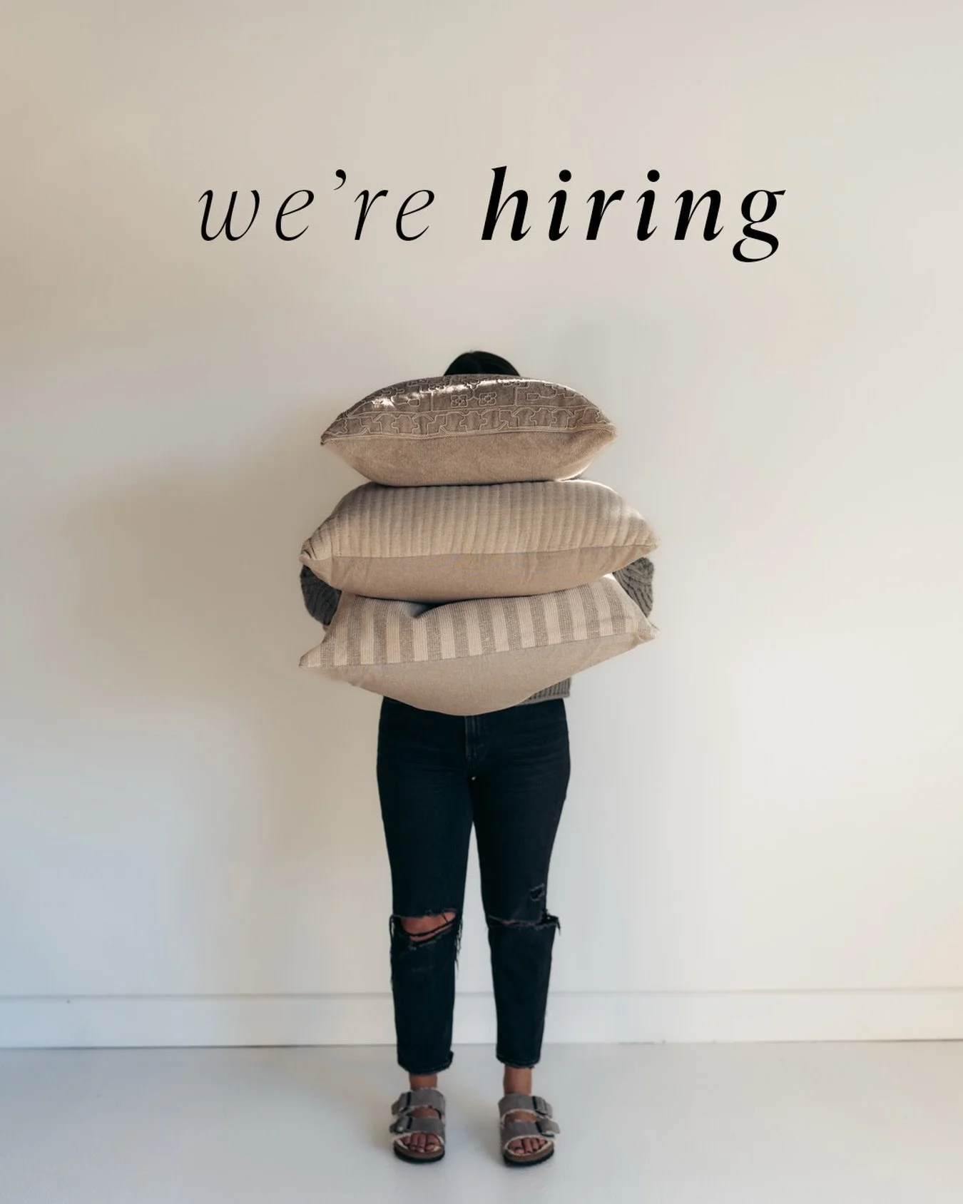 Come work with us ✨ We&rsquo;re looking for a part-time sales associate to join our little shop team. This role is perfect for someone who loves interiors, beautiful products, and creating a warm, thoughtful experience for customers. Applications can